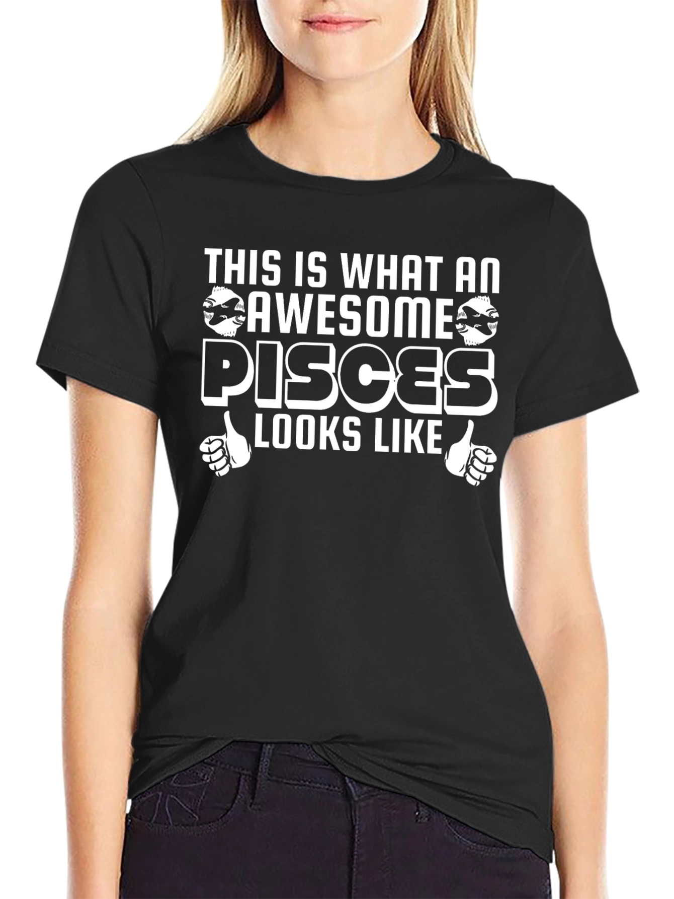Awesome Pisces Graphic T-Shirt