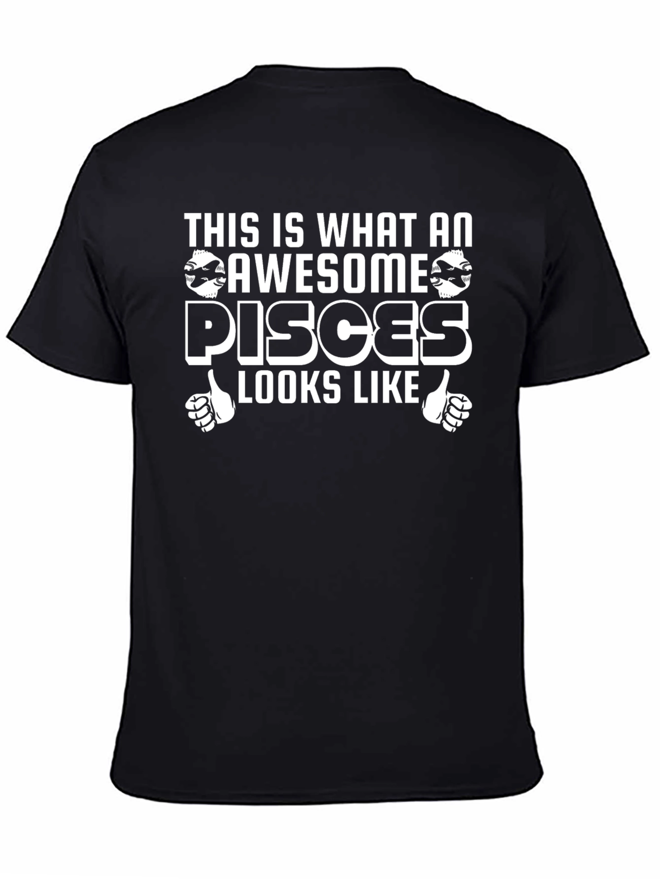 Awesome Pisces Graphic T-Shirt