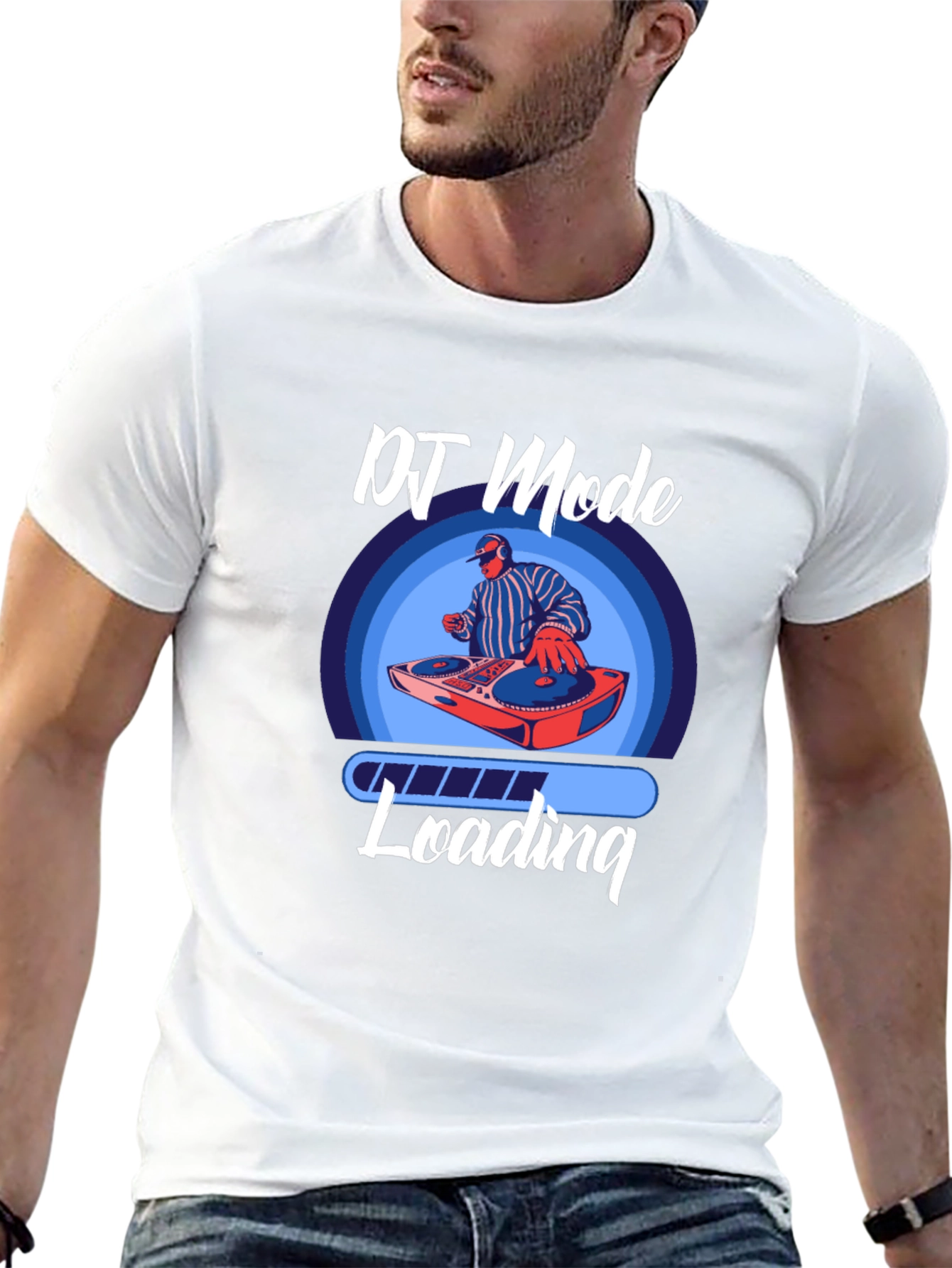 DJ Mode Loading T-Shirt - Cool Music Lover Tee