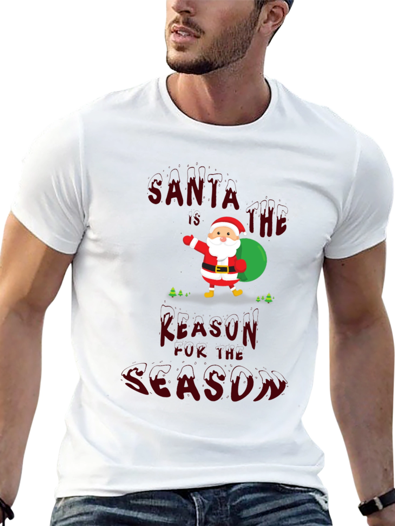 Santa Is The Reason For The Season T-Shirt