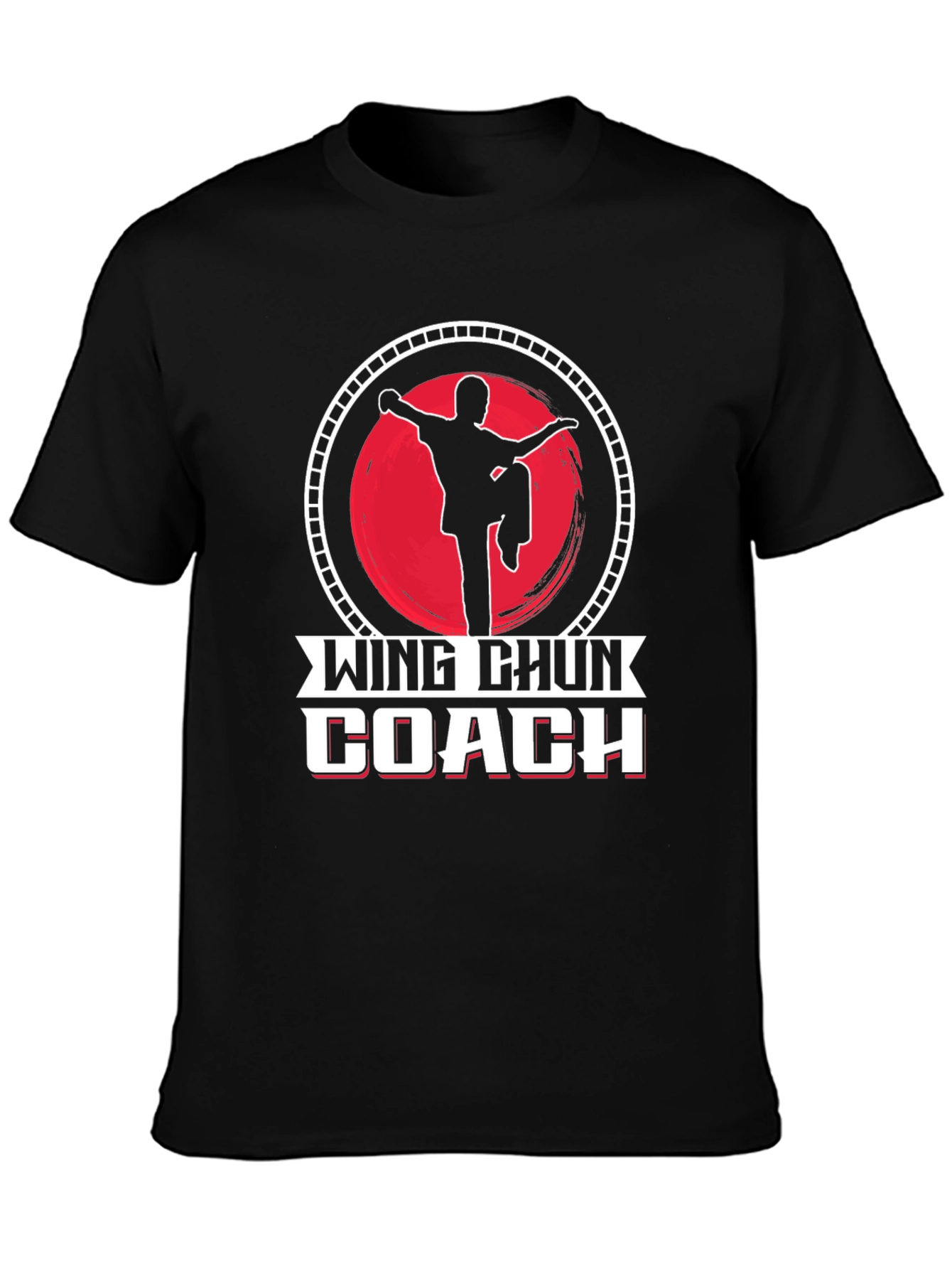 Wing Chun Coach Black T-Shirt