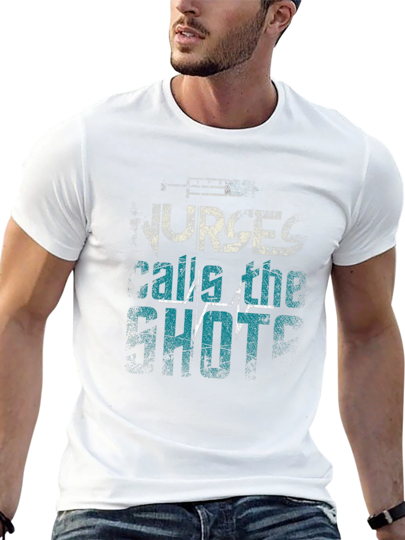 Nurses Call the Shots Graphic T-Shirt