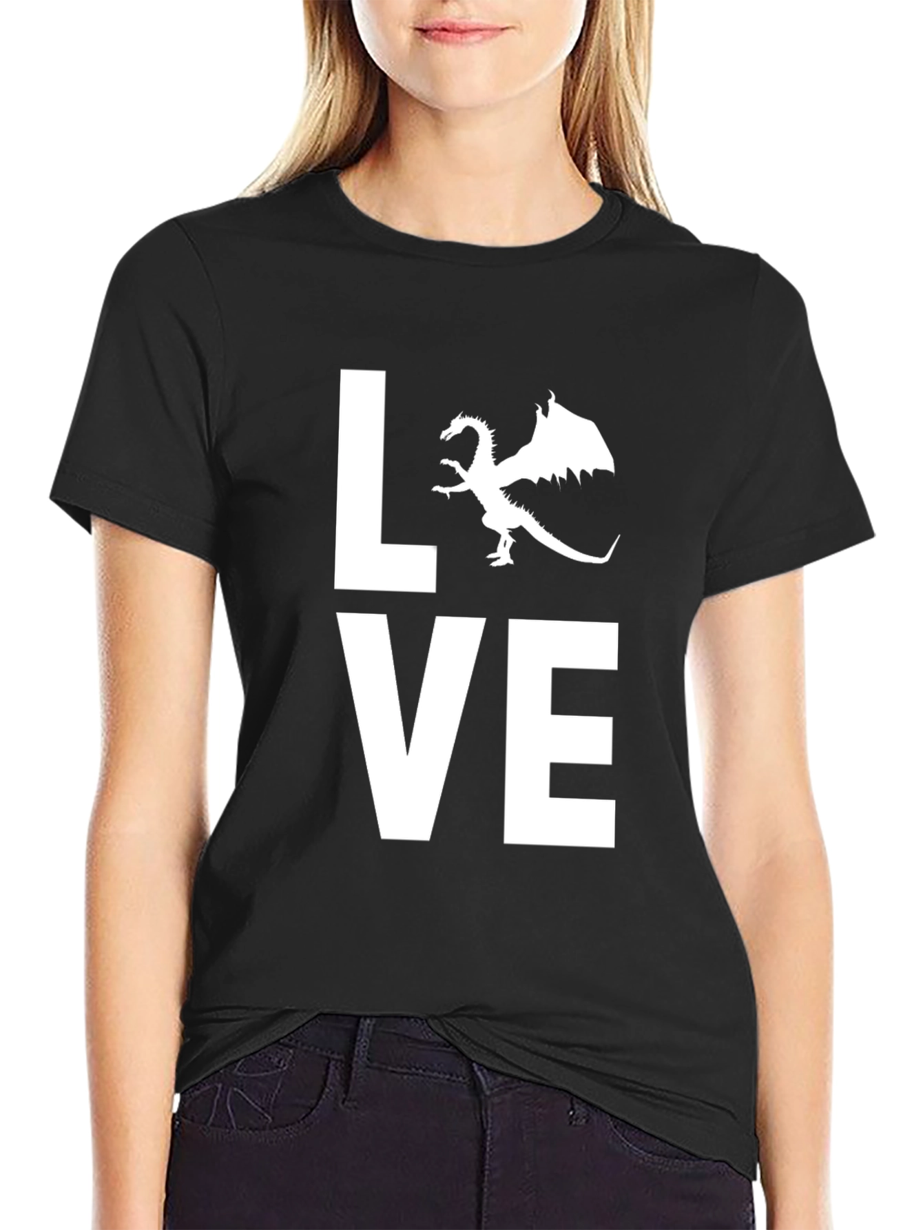 Dragon Love T-Shirt - Graphic Tee