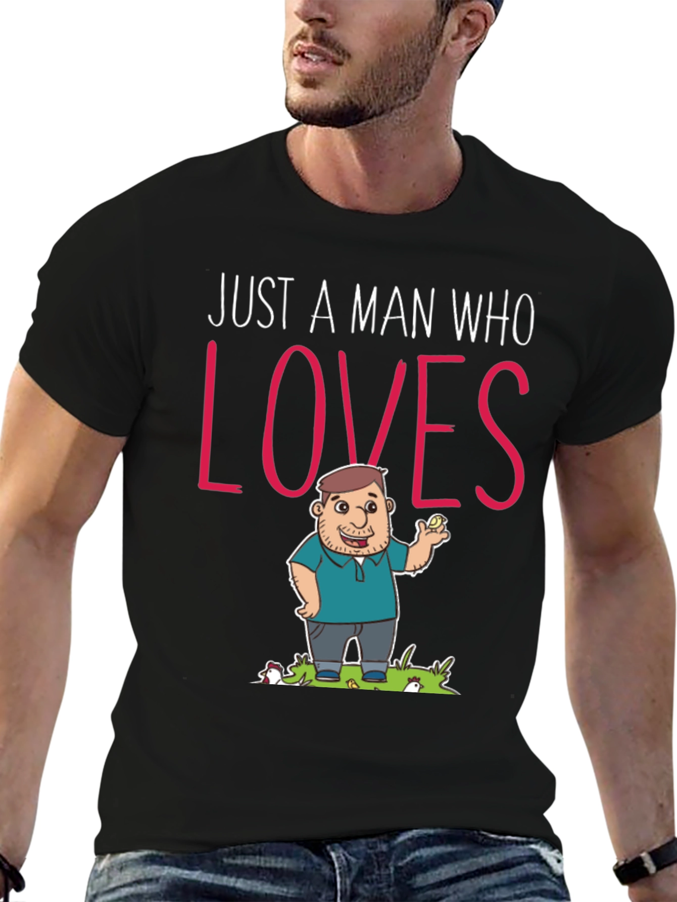 Chicken Lover T-Shirt - Funny Chicken Design