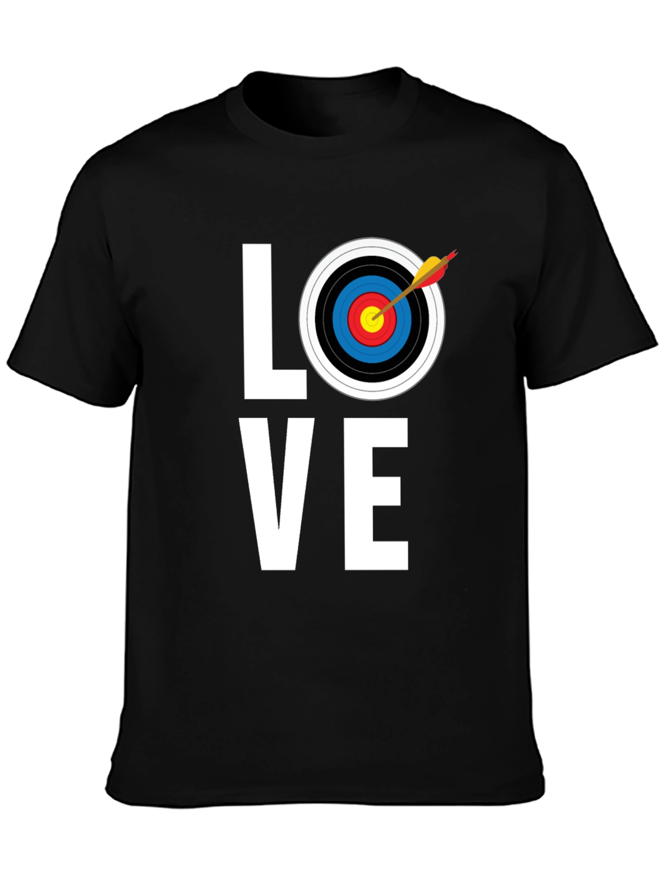 Archery Love Graphic Tee - Black