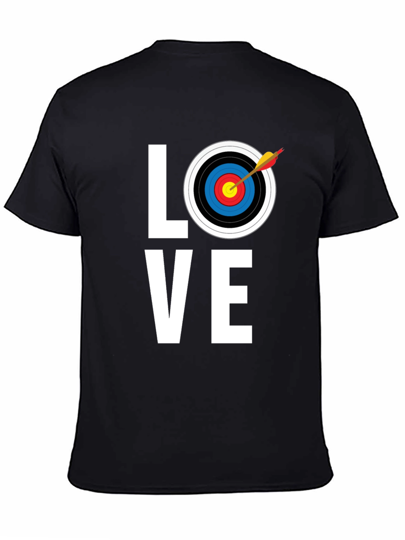 Archery Love Graphic Tee - Black
