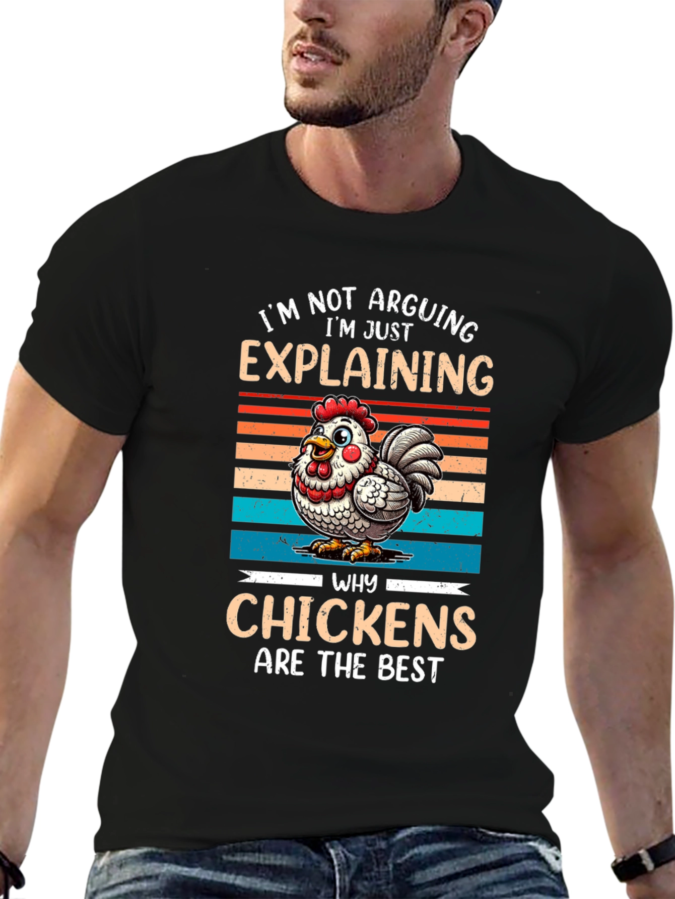 Chicken Lover T-Shirt: Im Explaining Not Arguing