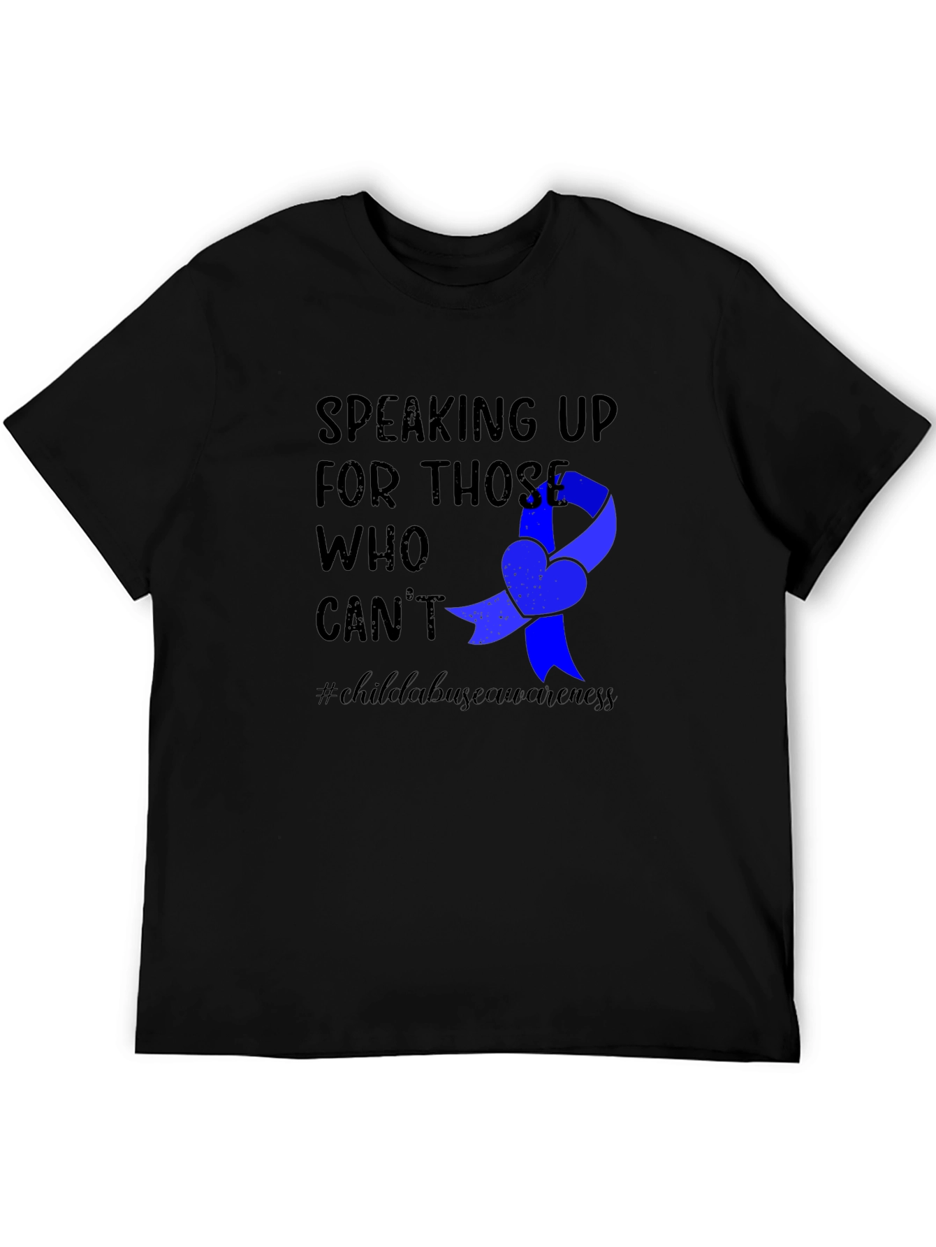 Child Abuse Awareness Tee - Speaking Up T-Shirt