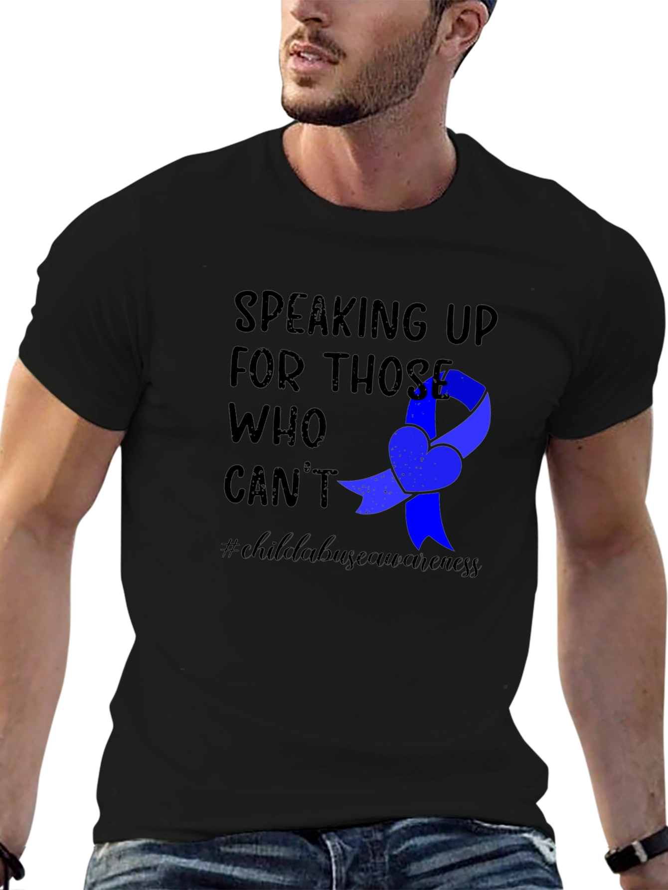 Child Abuse Awareness Tee - Speaking Up T-Shirt
