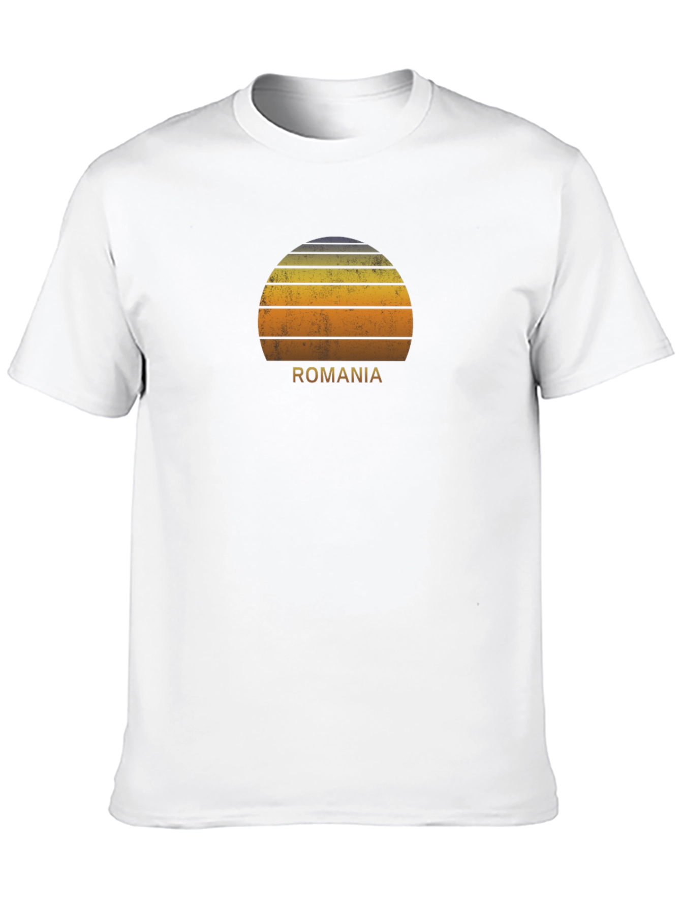 Romania Sunset Graphic T-Shirt