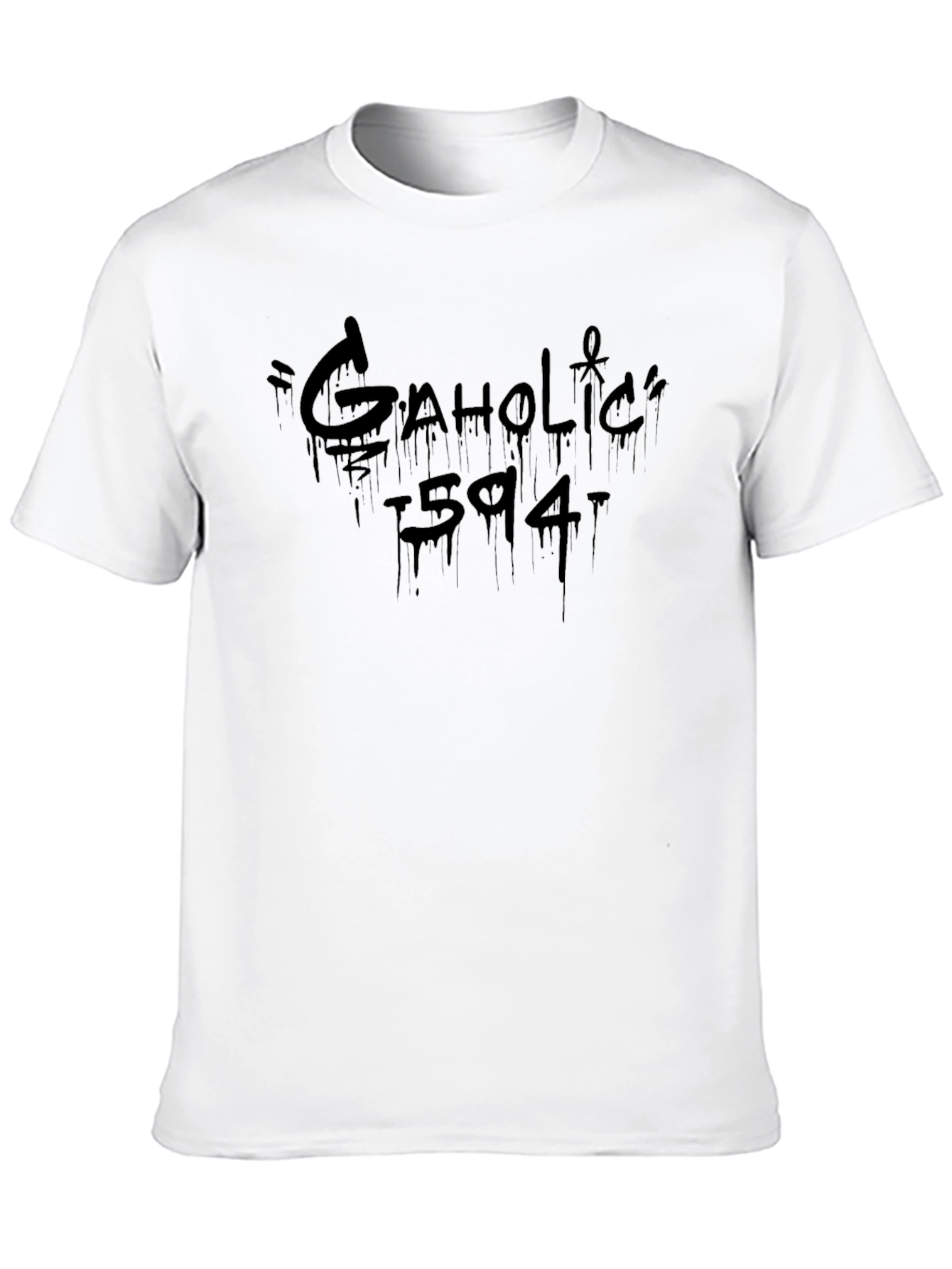 Gaholic 1594 Black Graphic Tee