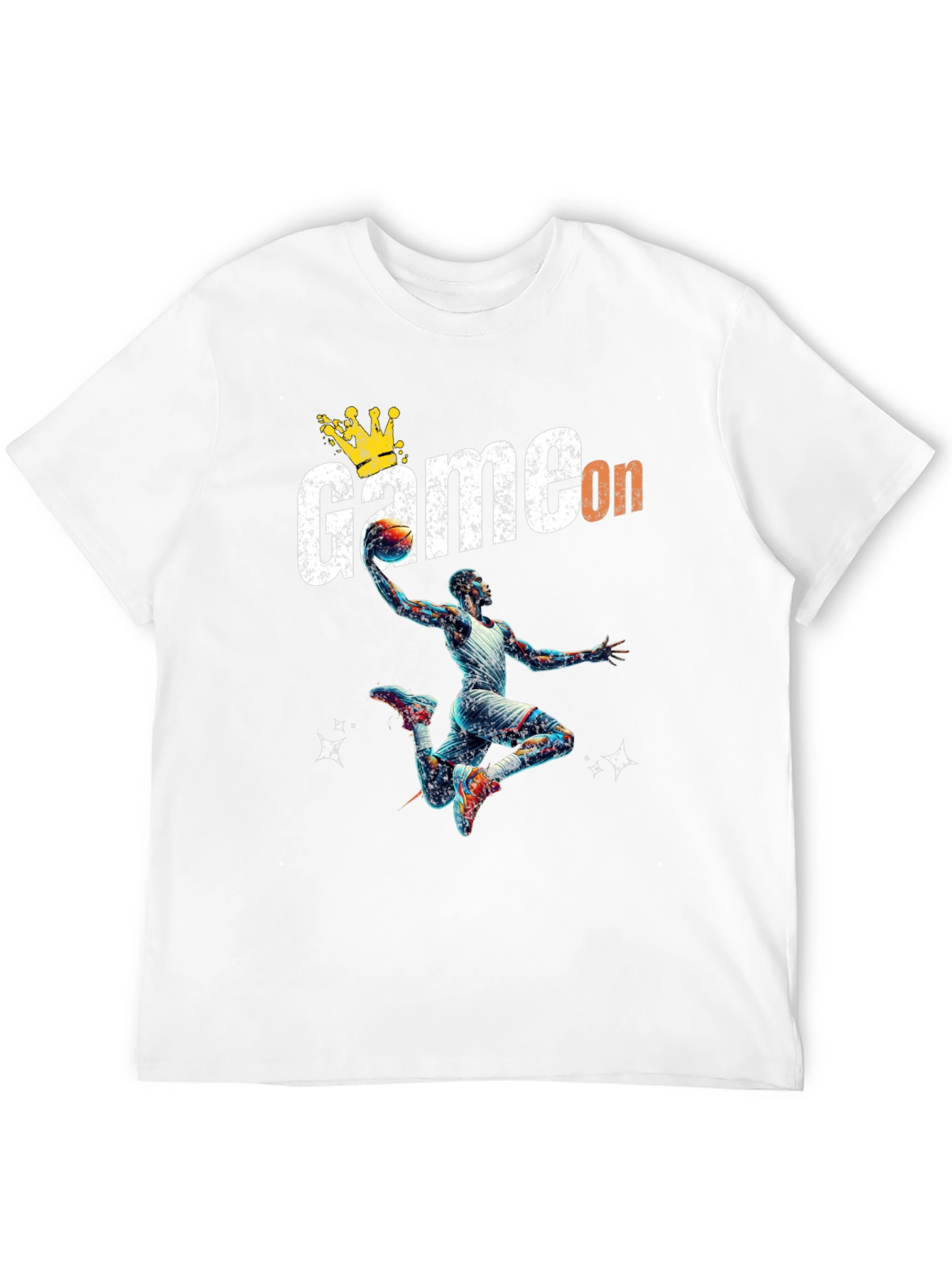 Game On Black Basketball T-Shirt