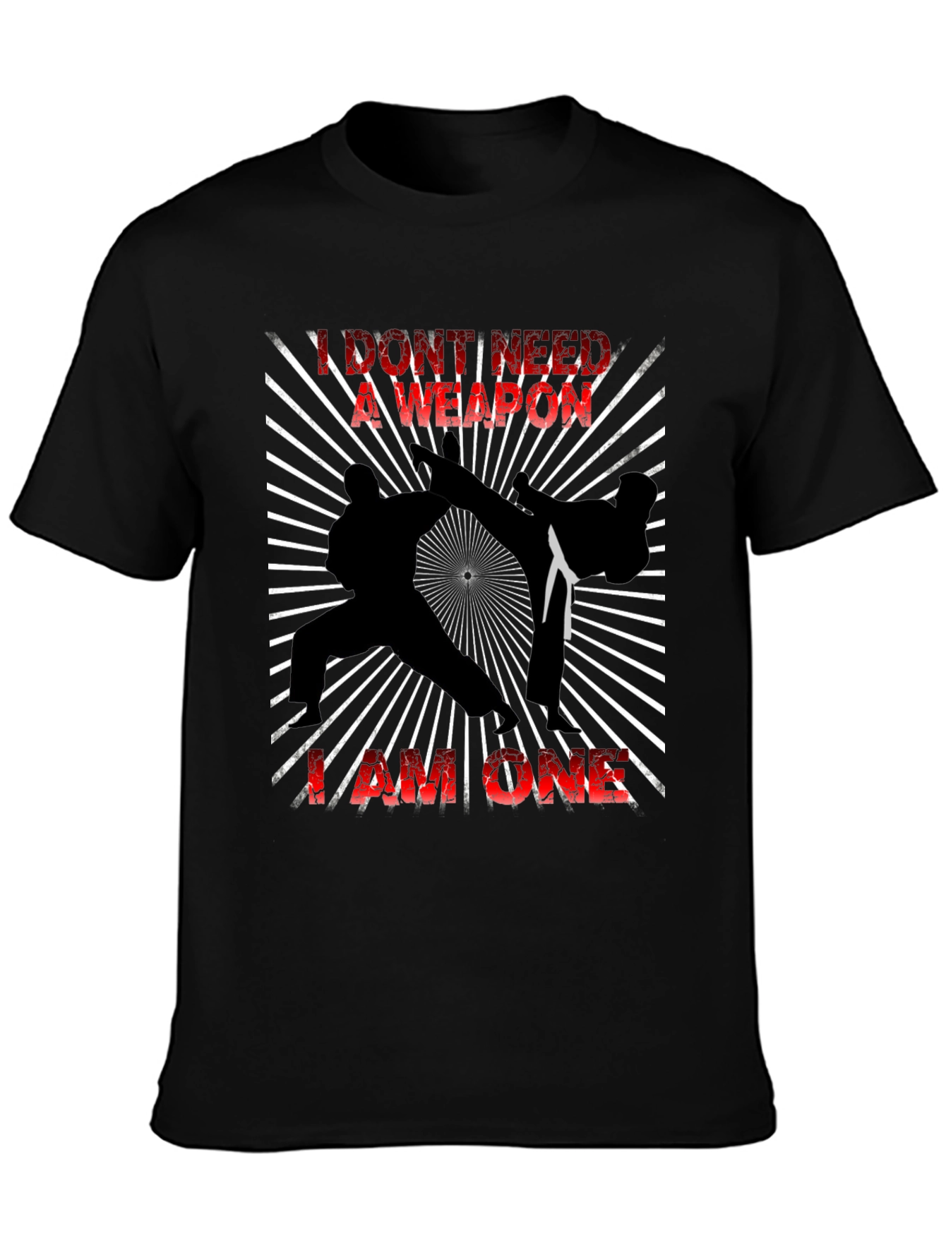 I Am The Weapon Graphic Tee - Black T-Shirt