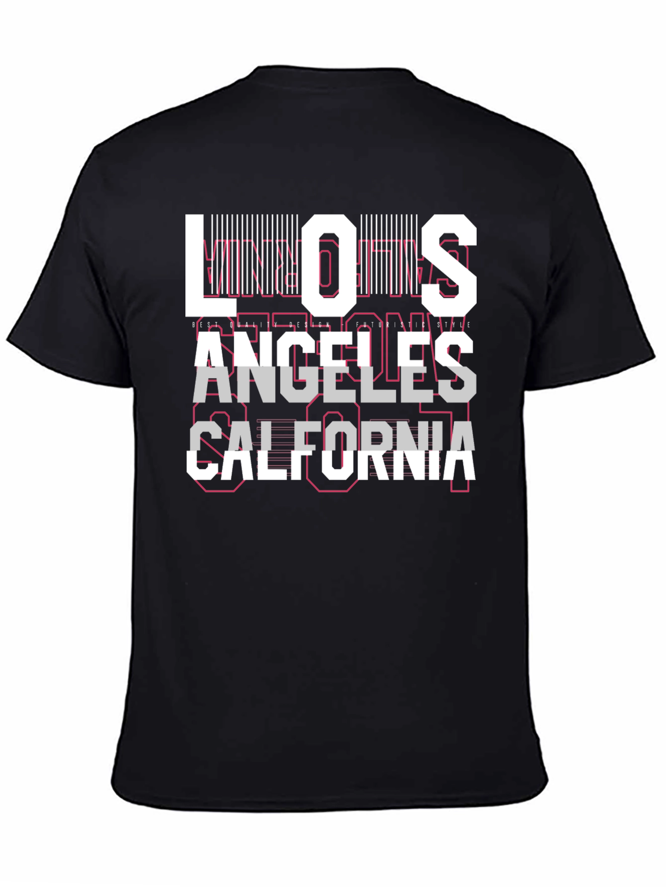 Los Angeles California Graphic Print T-Shirt