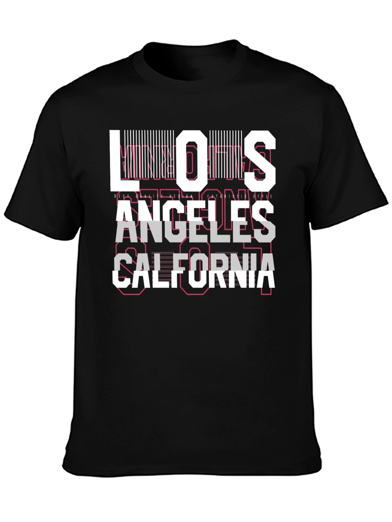 Los Angeles California Graphic Print T-Shirt