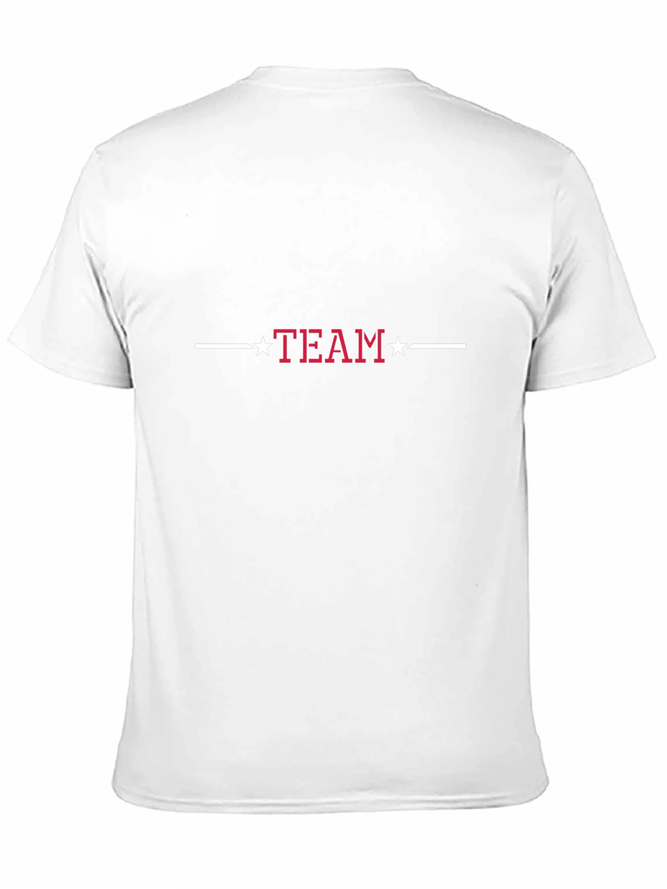 Team Star Graphic Tee - Black Cotton T-Shirt