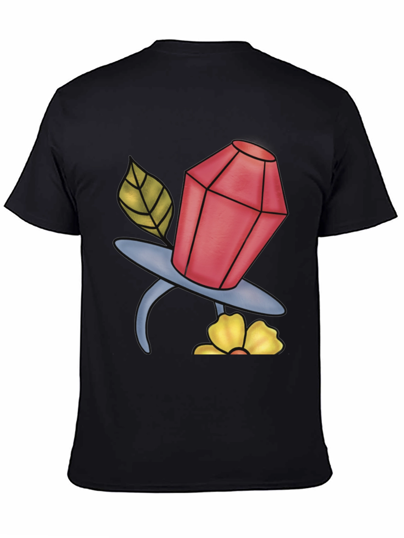 Cartoon Jewel Pacifier T-Shirt