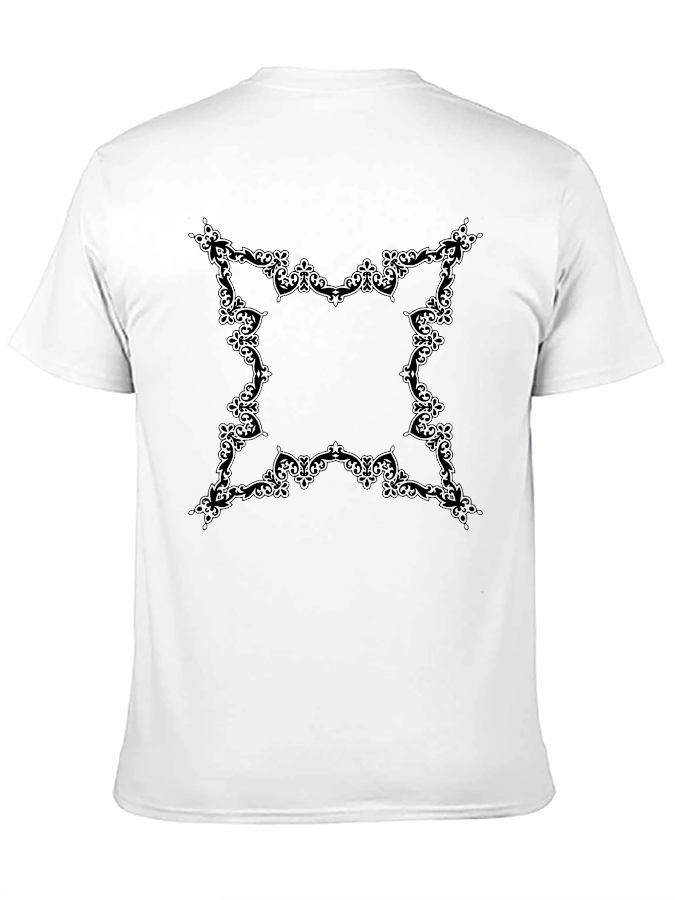 Ornate Graphic Black T-Shirt