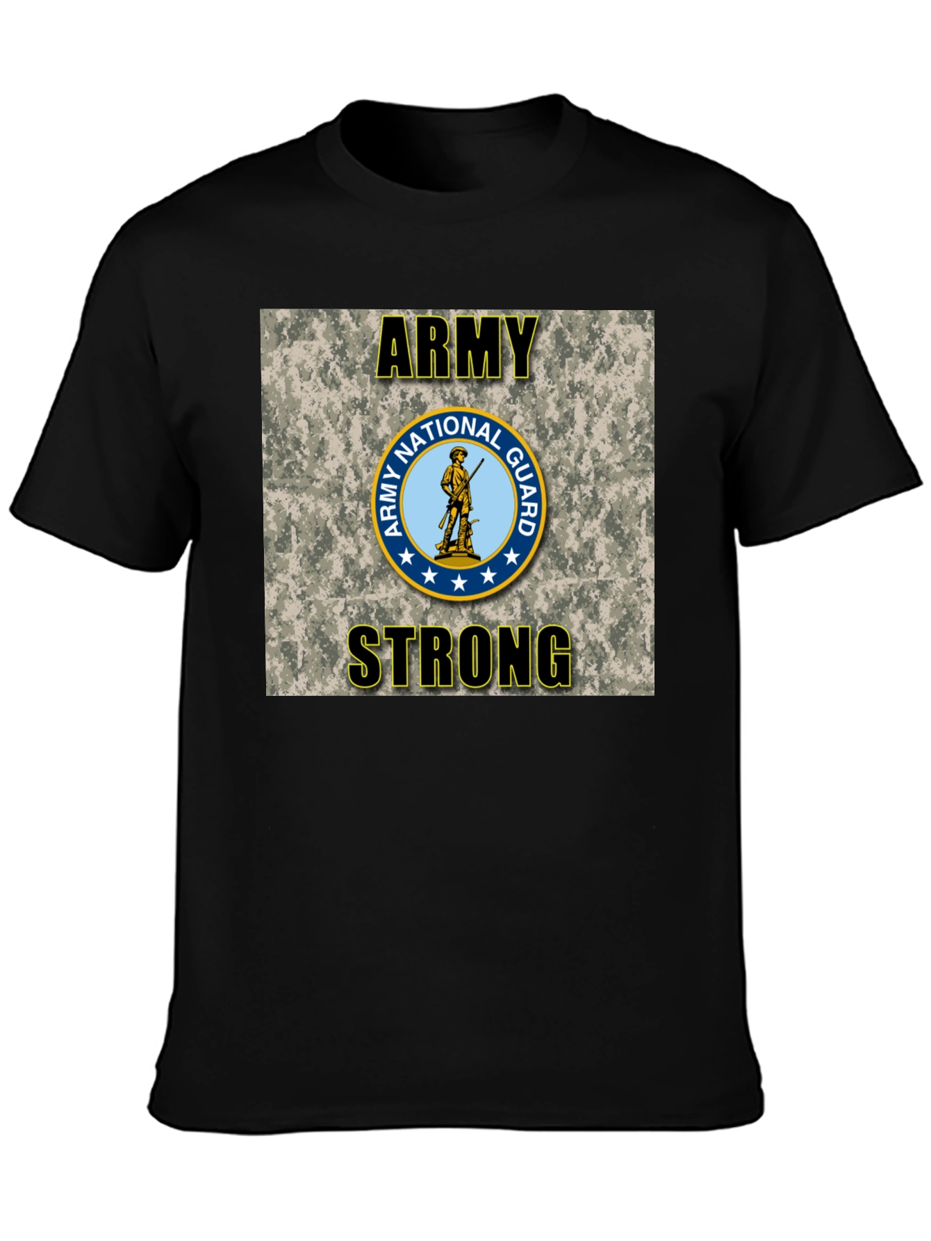 Army National Guard Strong Graphic T-Shirt