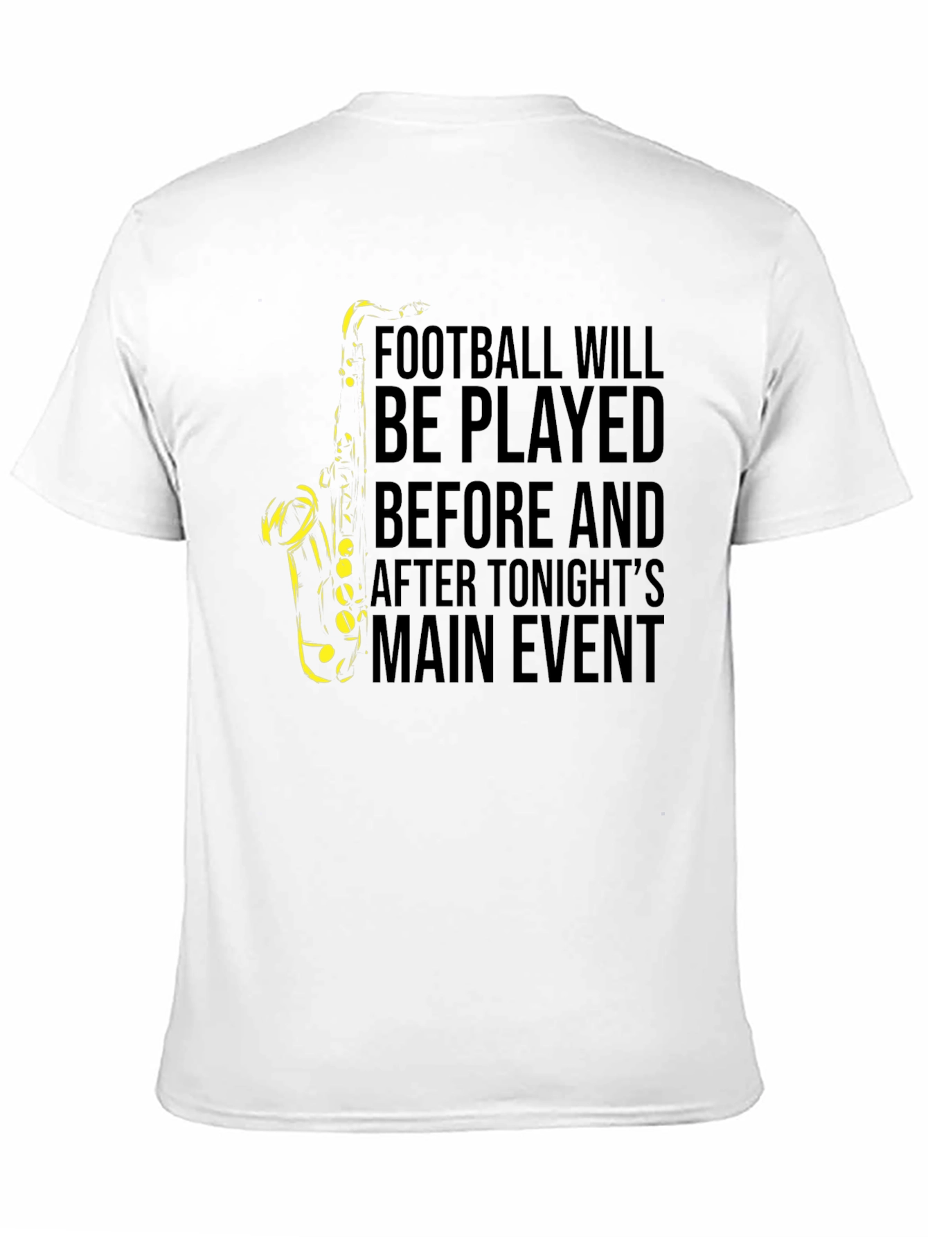 Football and Saxophone T-Shirt