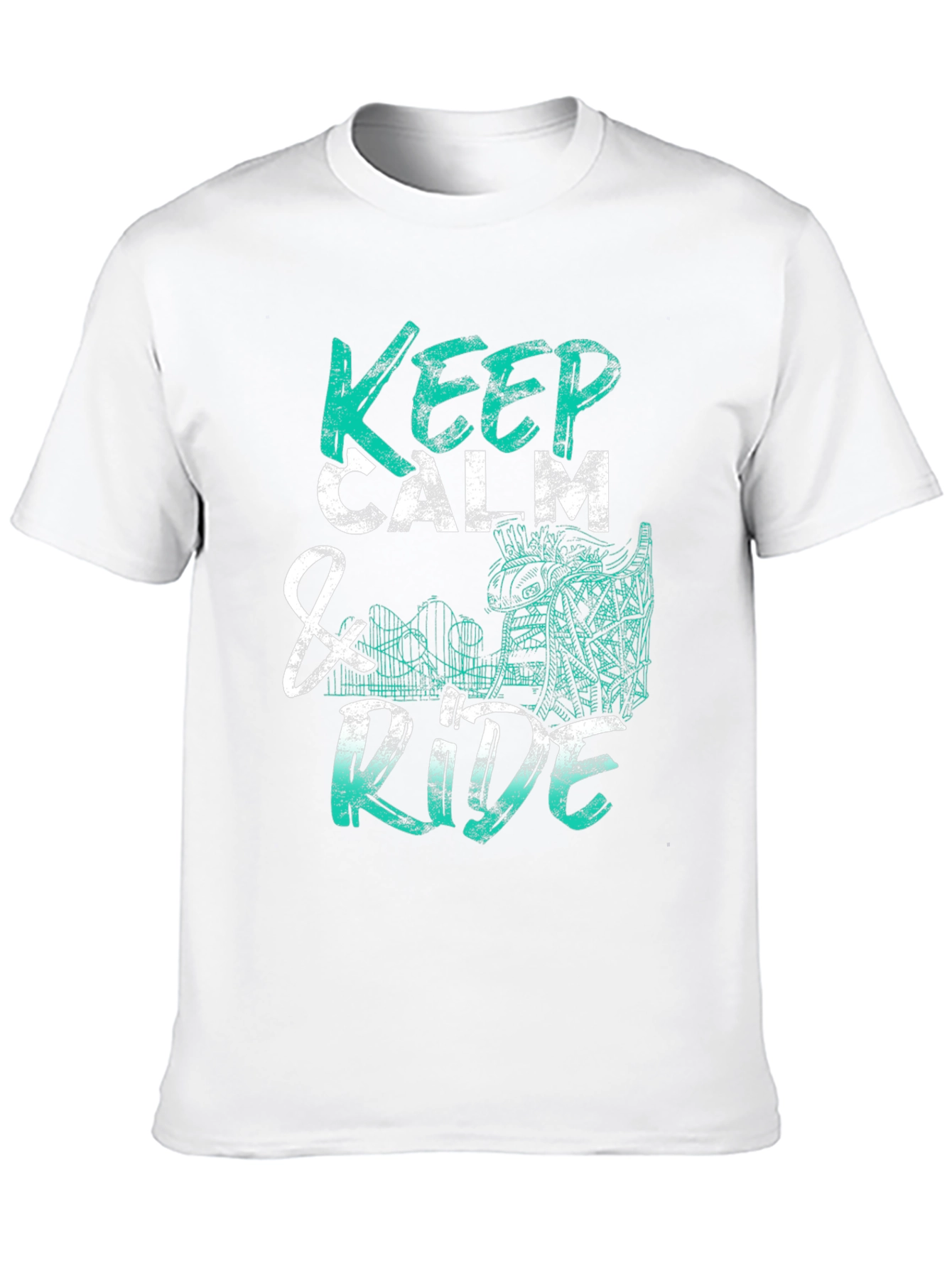 Keep Calm & Ride T-Shirt - Graphic Tee