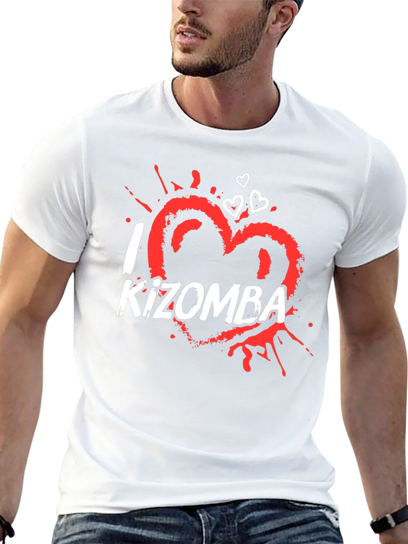 I Love Kizomba Black T-Shirt