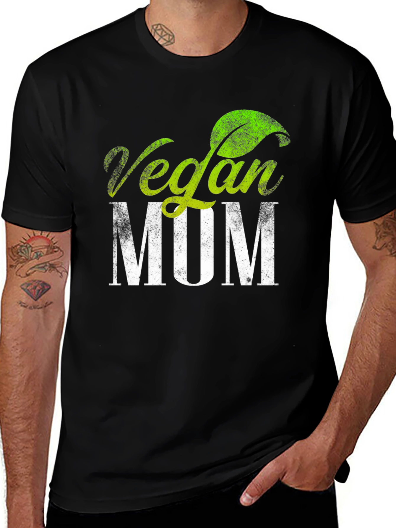 Vegan Mom Graphic T-Shirt