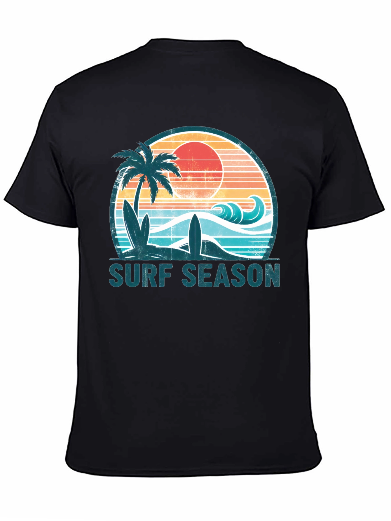 Surf Season Graphic Tee - Beach Vibes