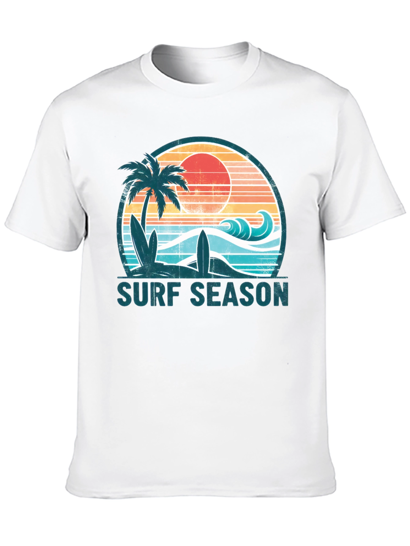 Surf Season Graphic Tee - Beach Vibes