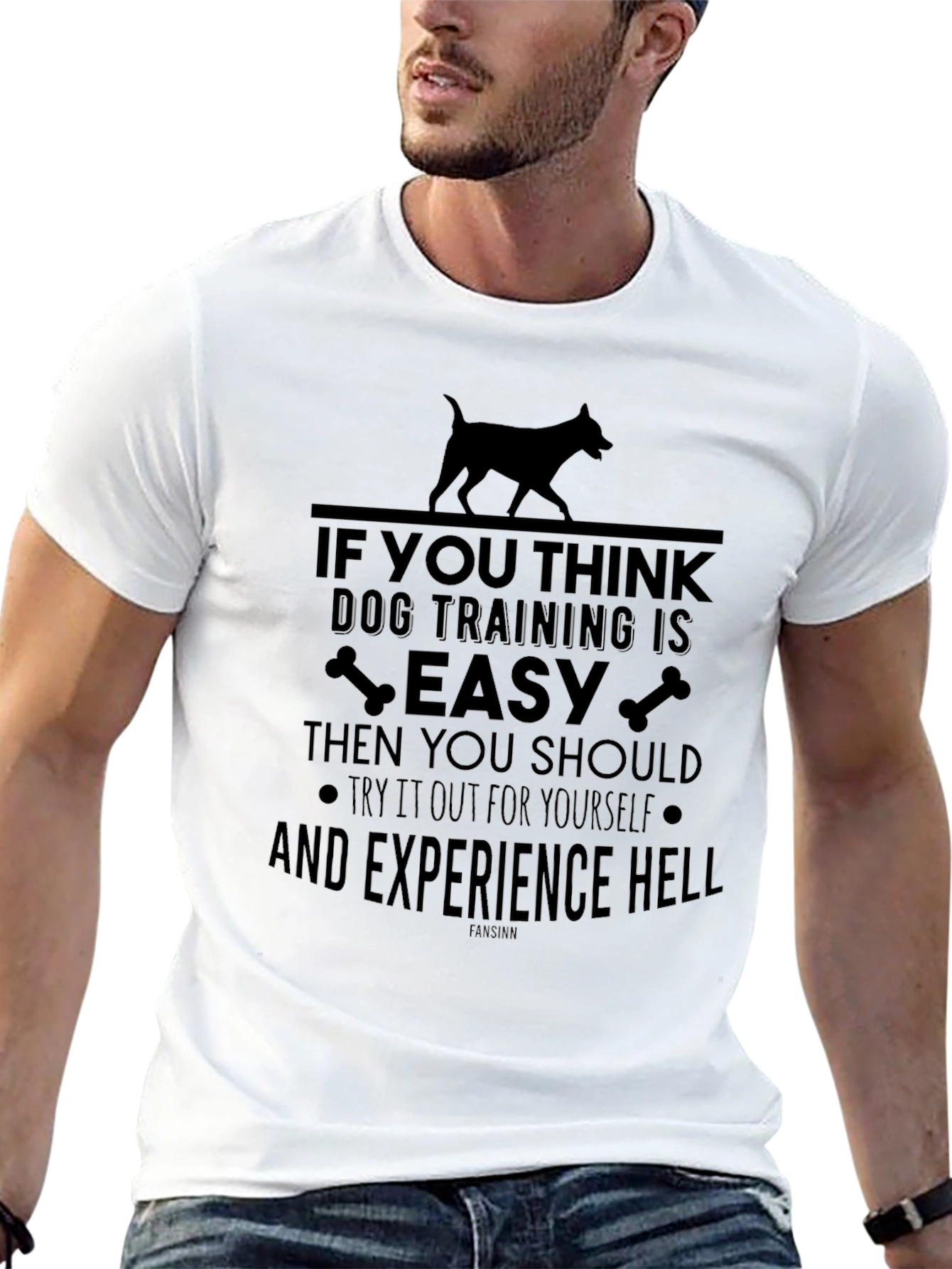 Dog Training is Easy Sarcastic T-Shirt