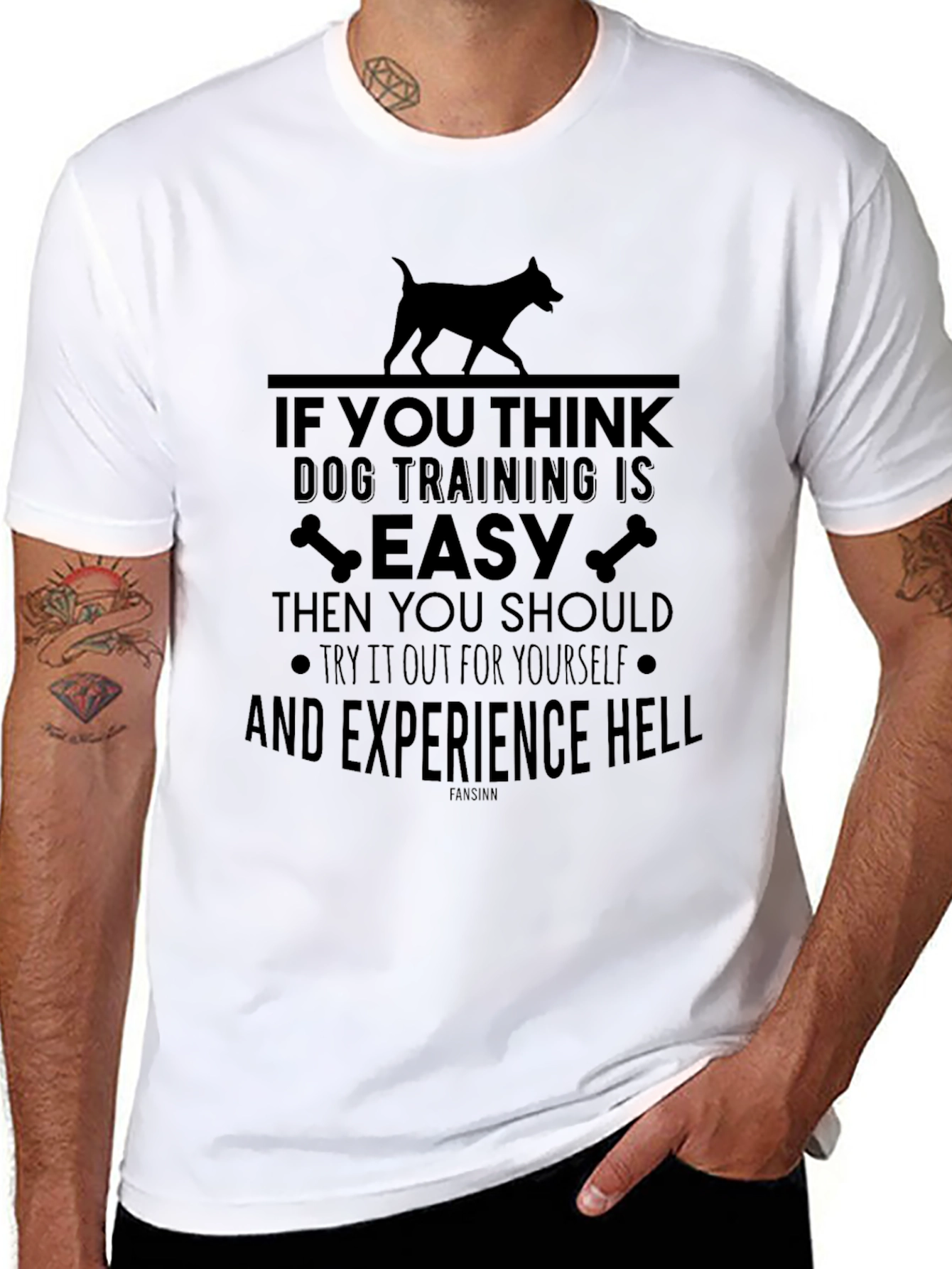 Dog Training is Easy Sarcastic T-Shirt
