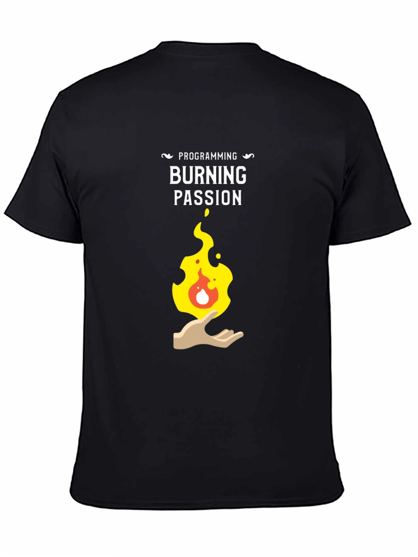 Programming Burning Passion Graphic T-Shirt