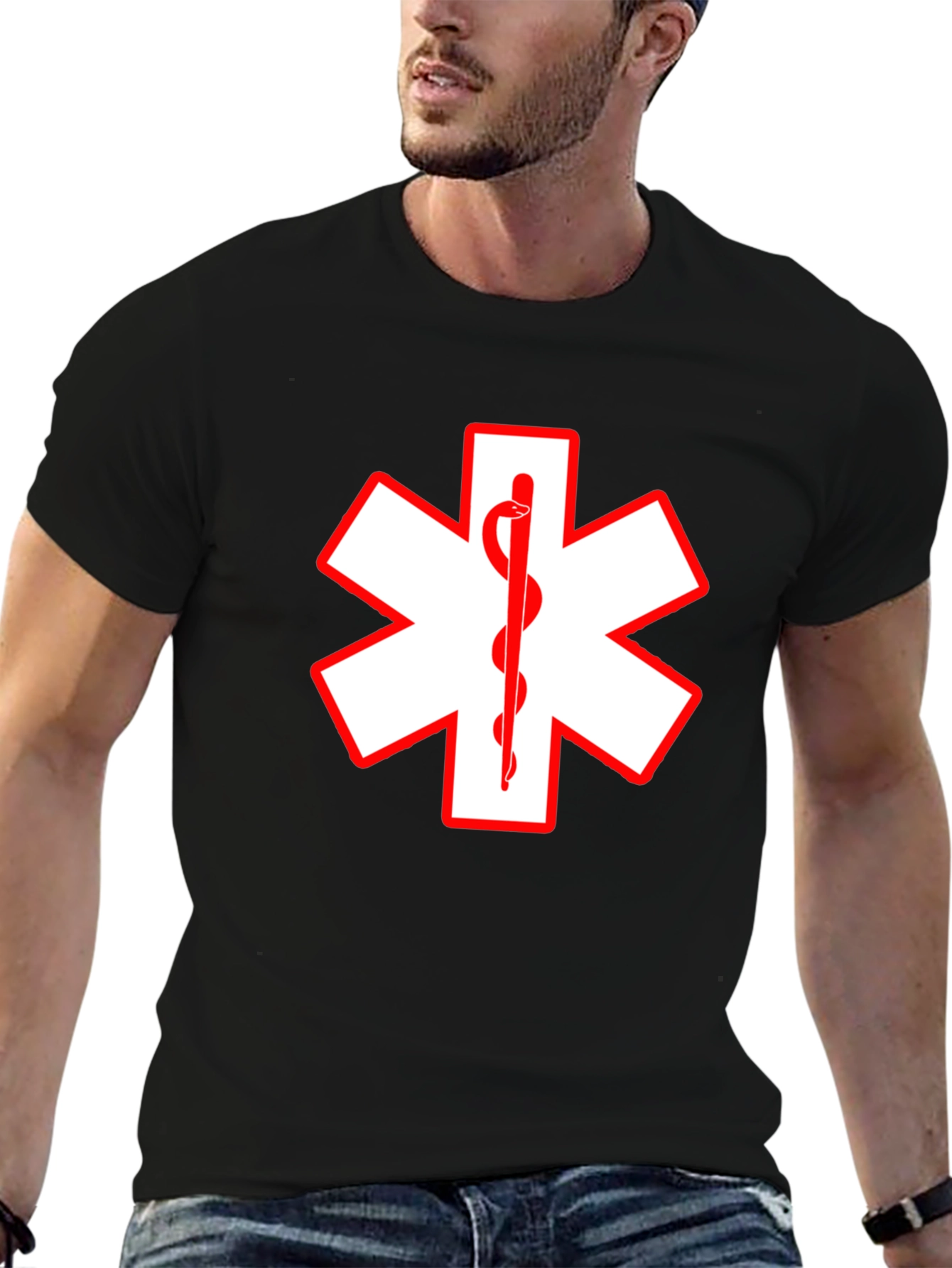 Star of Life EMS T-Shirt - Emergency Medical Services