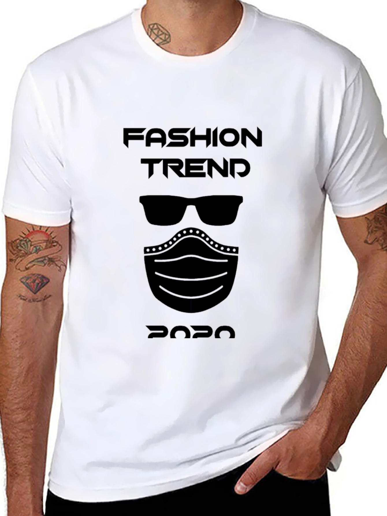 Black Fashion Trend 2020 Graphic Tee