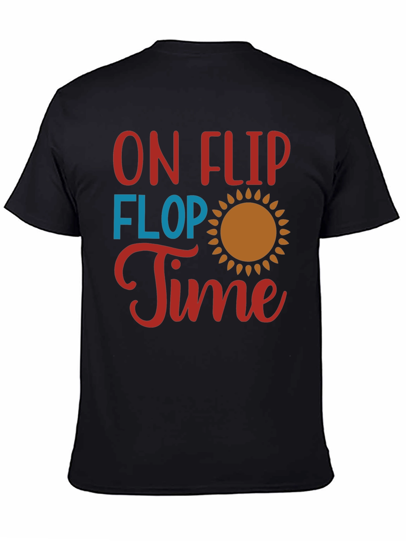 On Flip Flop Time Graphic T-Shirt
