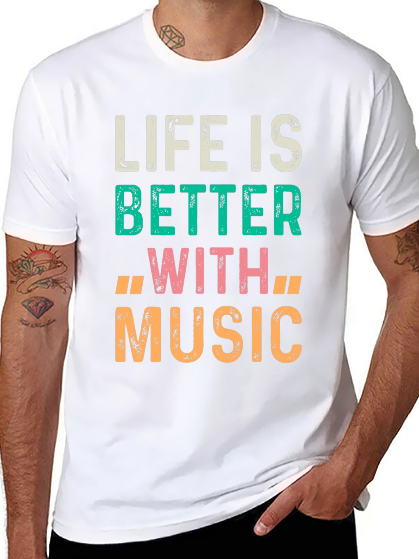 Life is Better with Music Graphic Tee