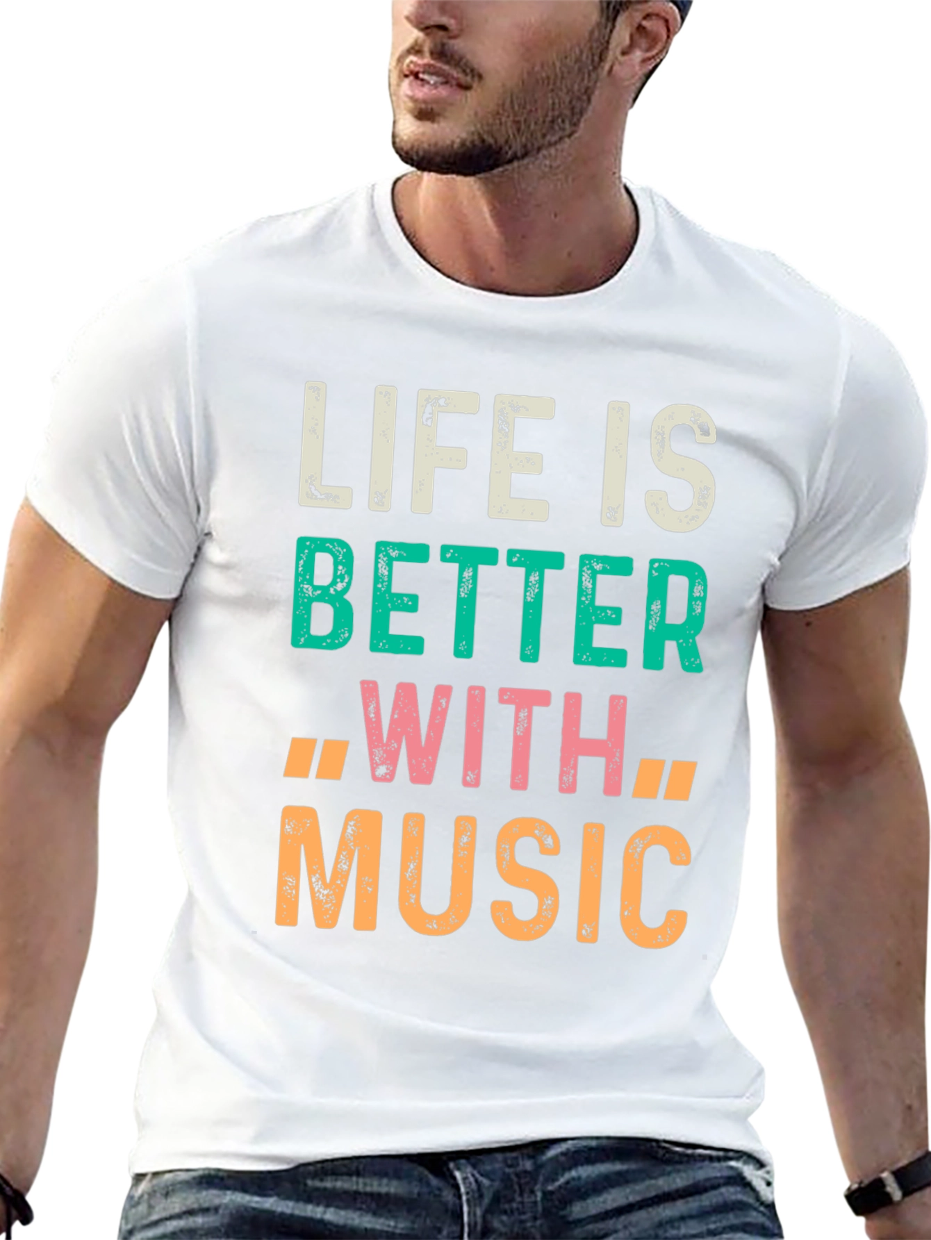 Life is Better with Music Graphic Tee
