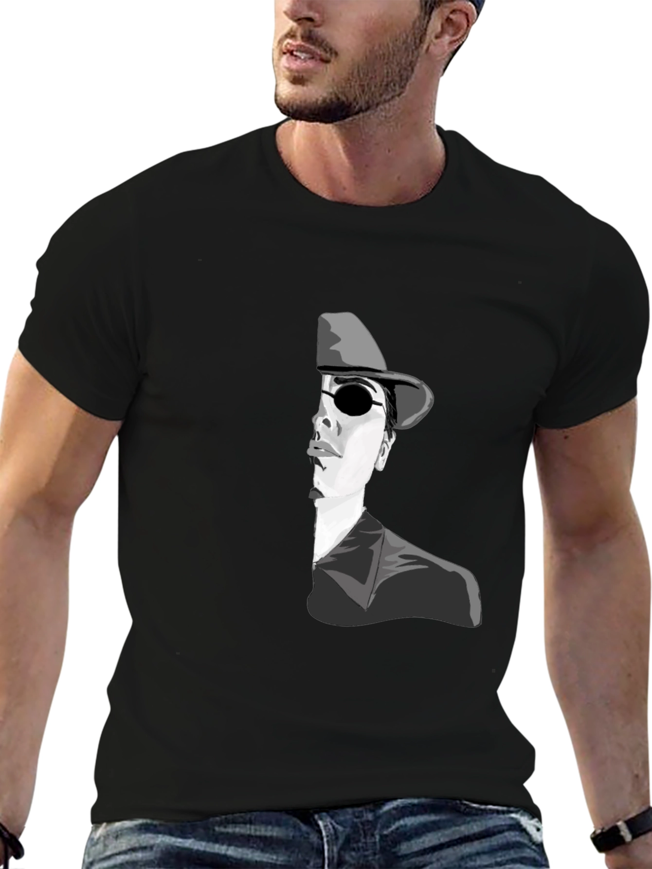Stylish Graphic Print Tee