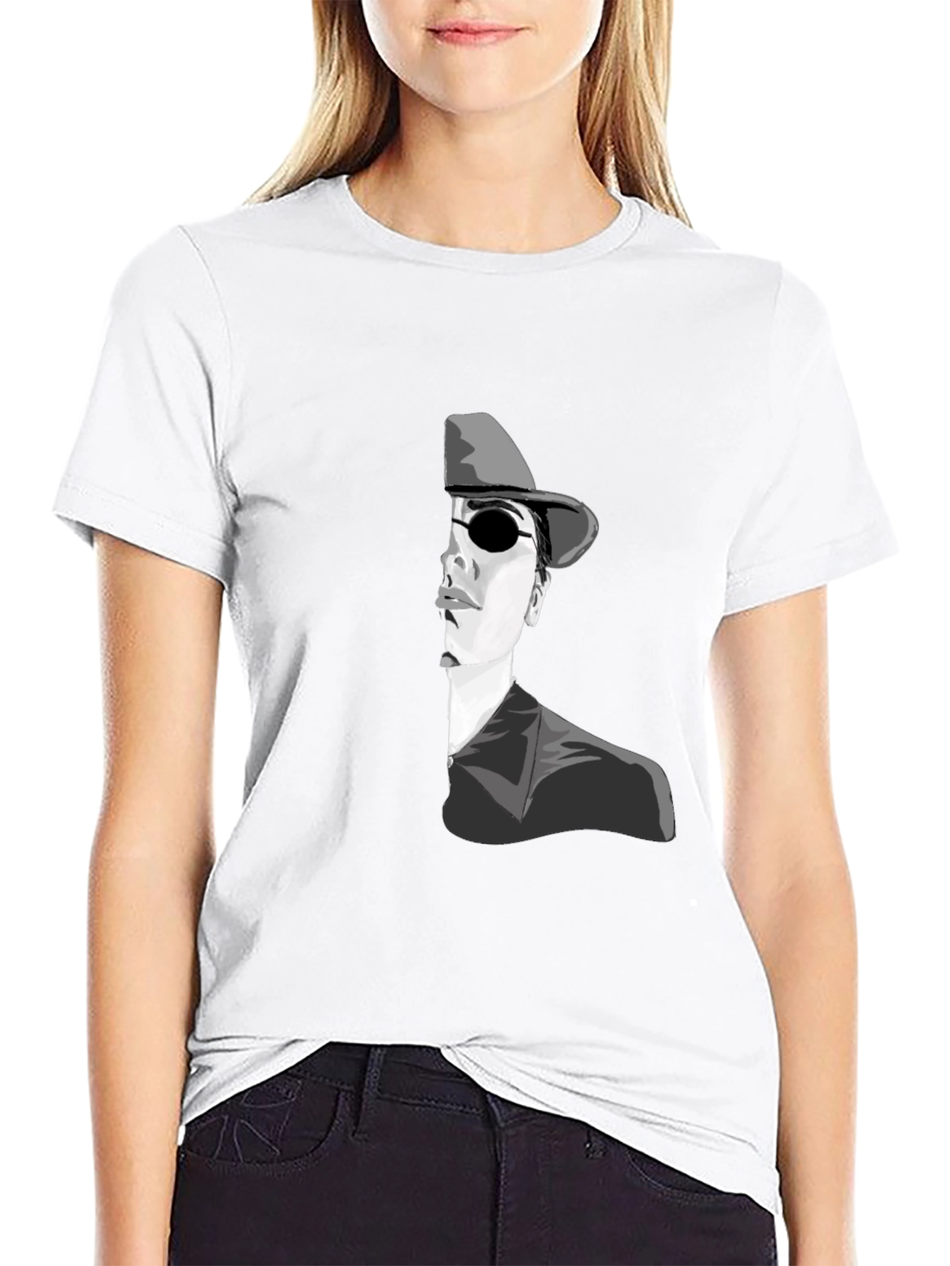 Stylish Graphic Print Tee