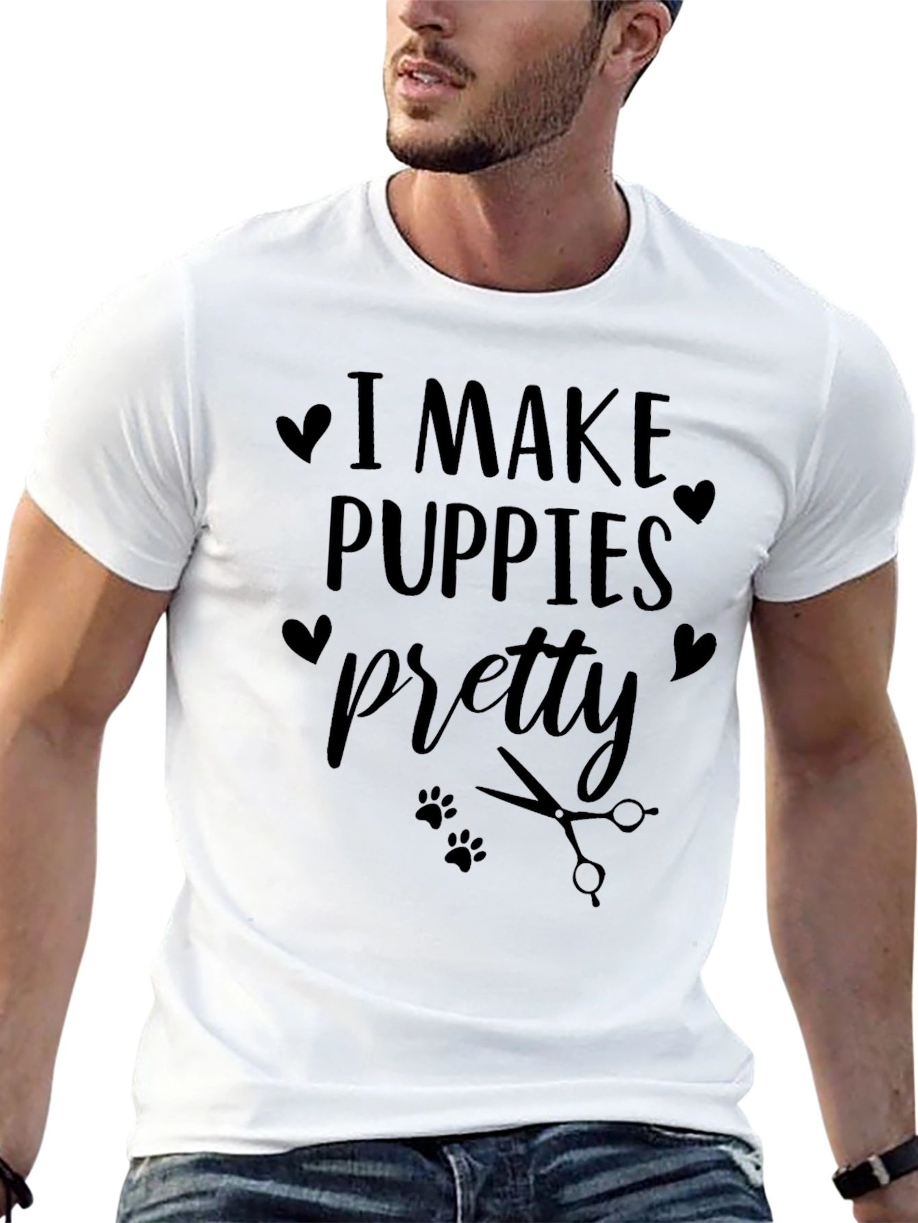I Make Puppies Pretty T-Shirt
