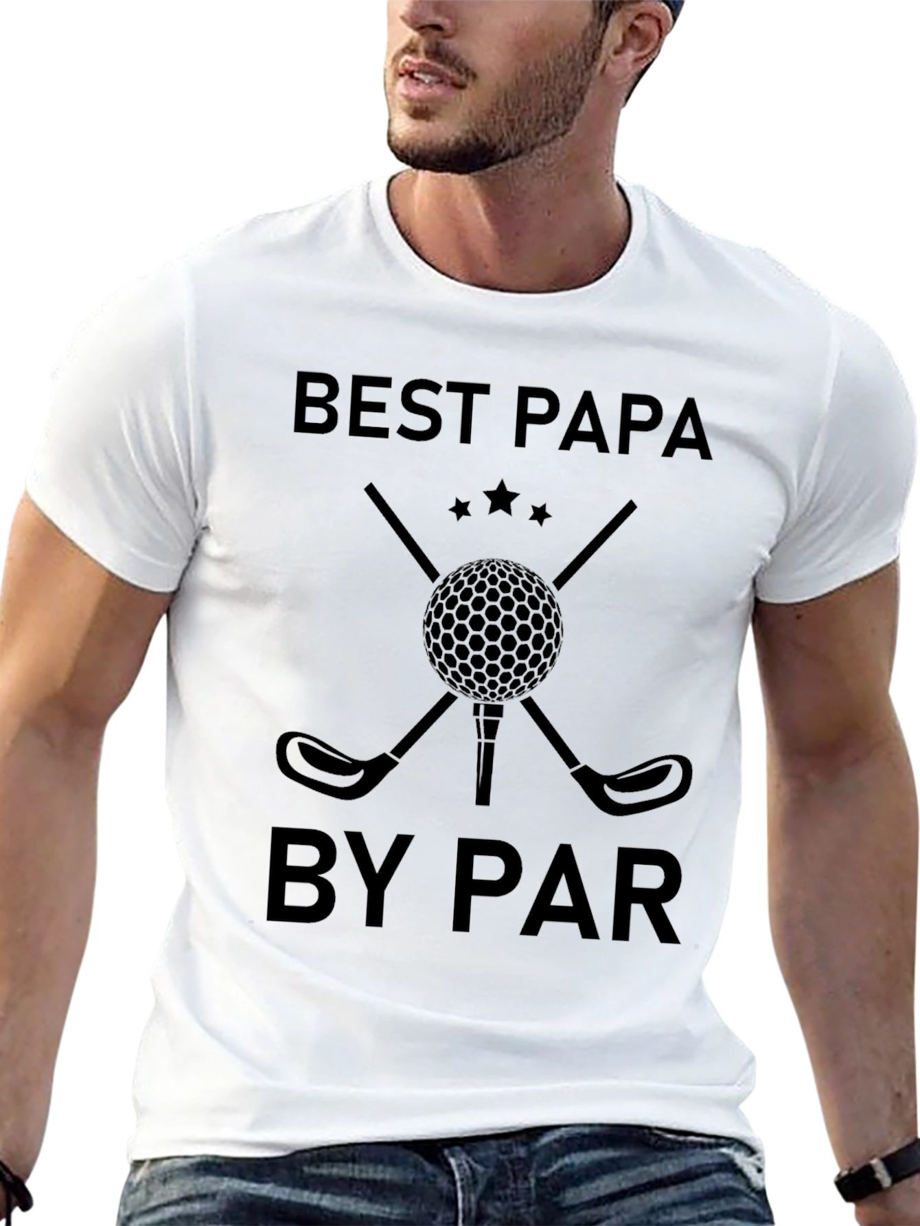 Best Papa By Par T-Shirt | Golf Lover Tee
