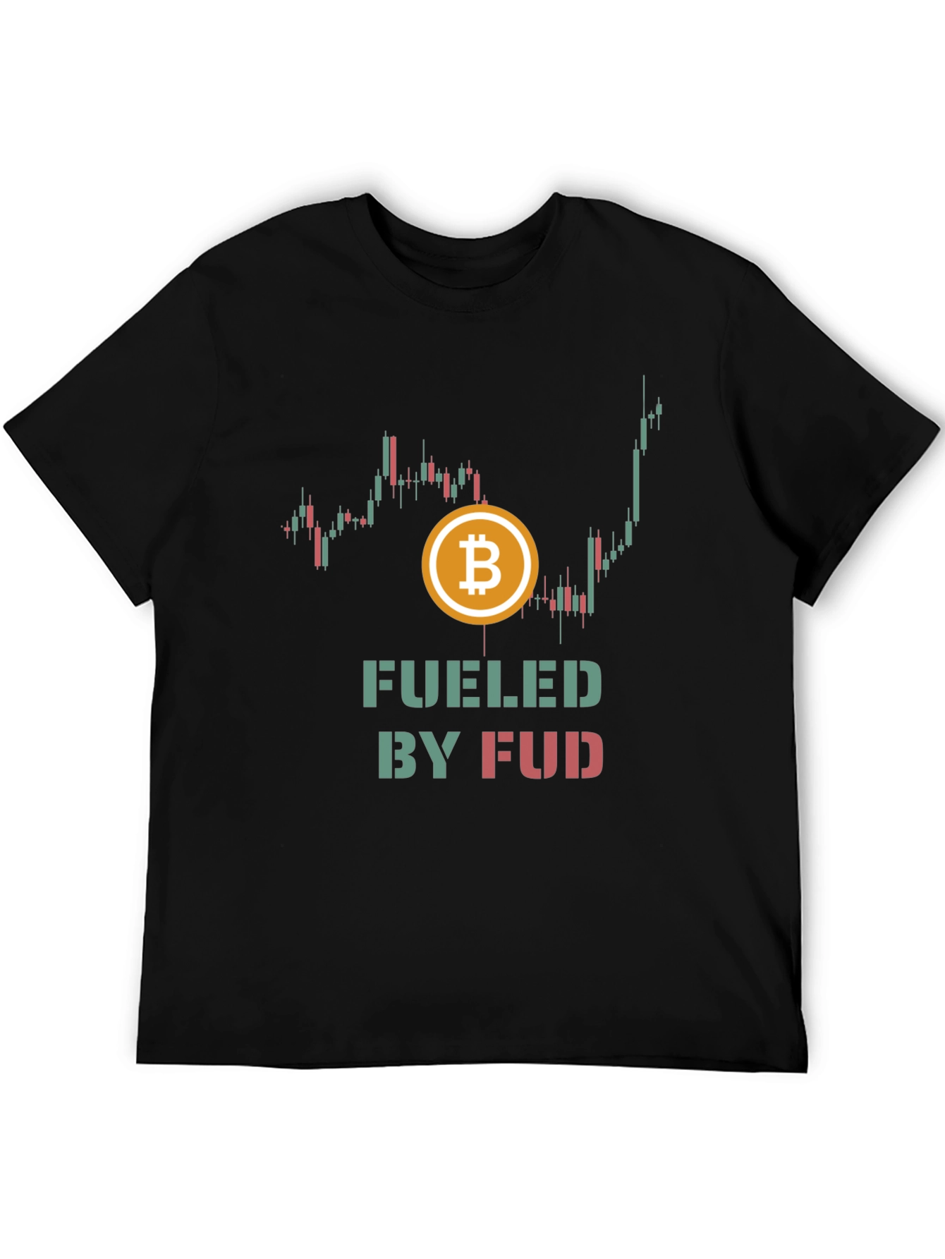 Fueled by FUD Bitcoin Crypto T-Shirt