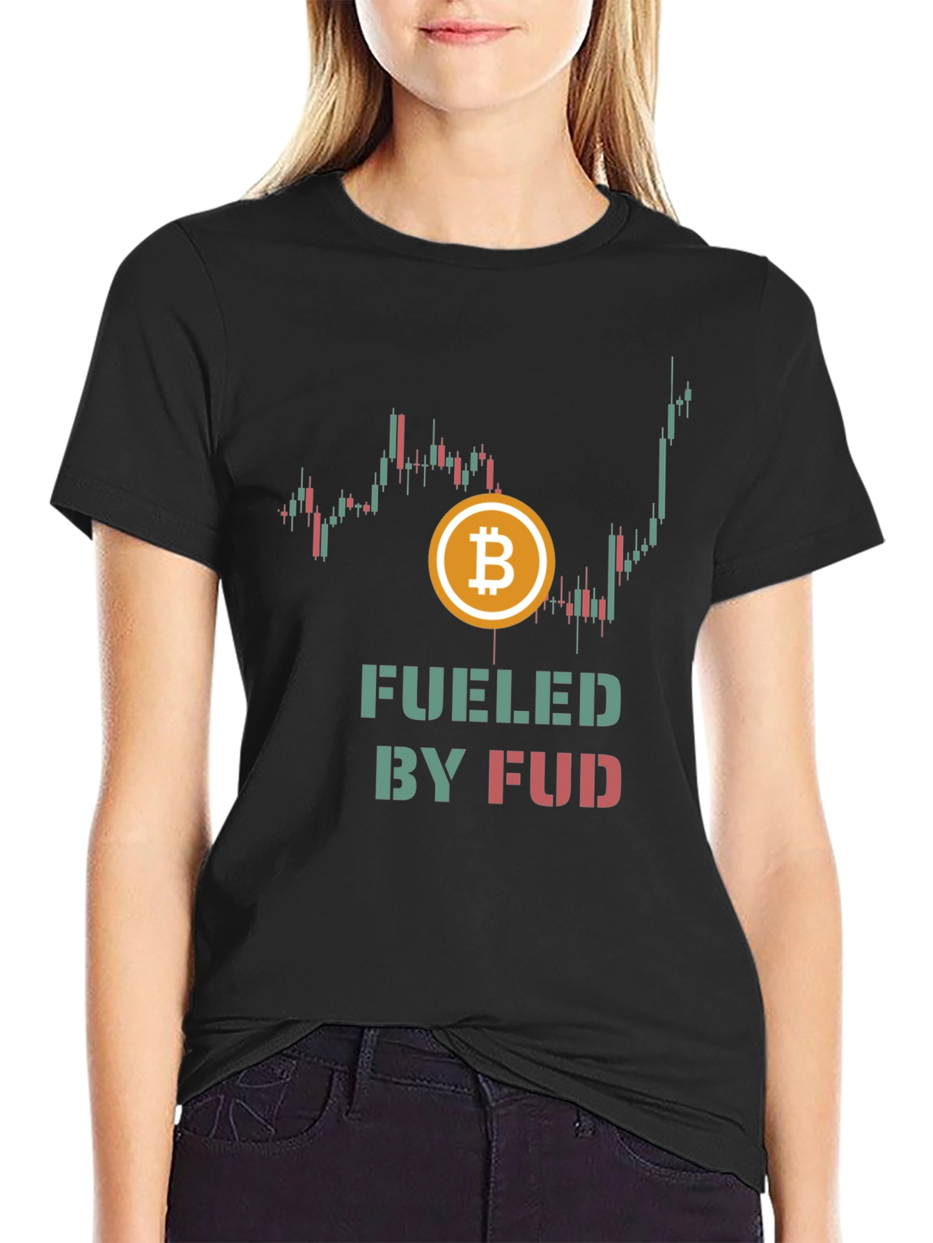 Fueled by FUD Bitcoin Crypto T-Shirt
