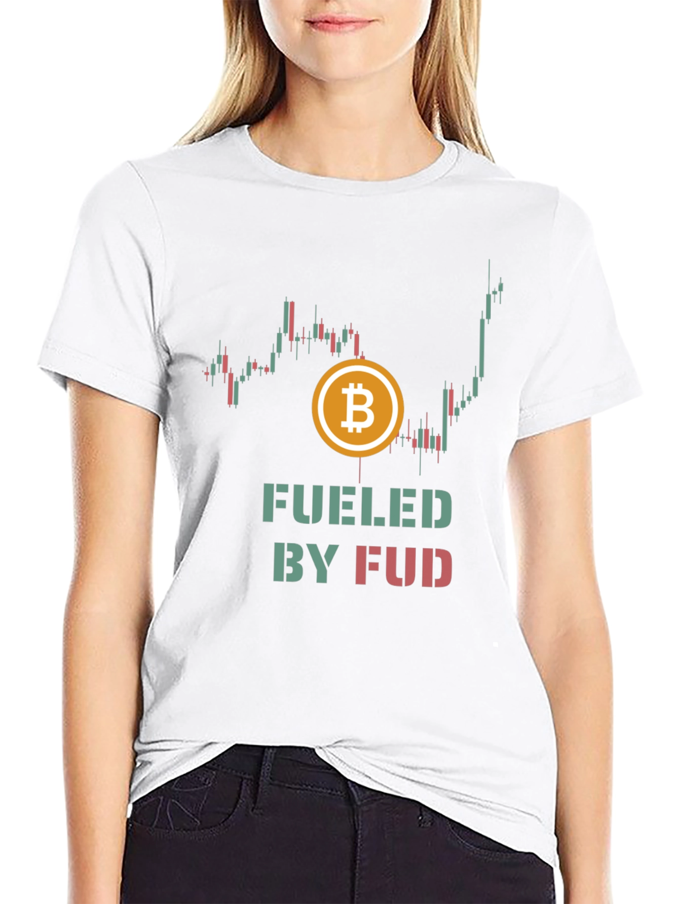 Fueled by FUD Bitcoin Crypto T-Shirt
