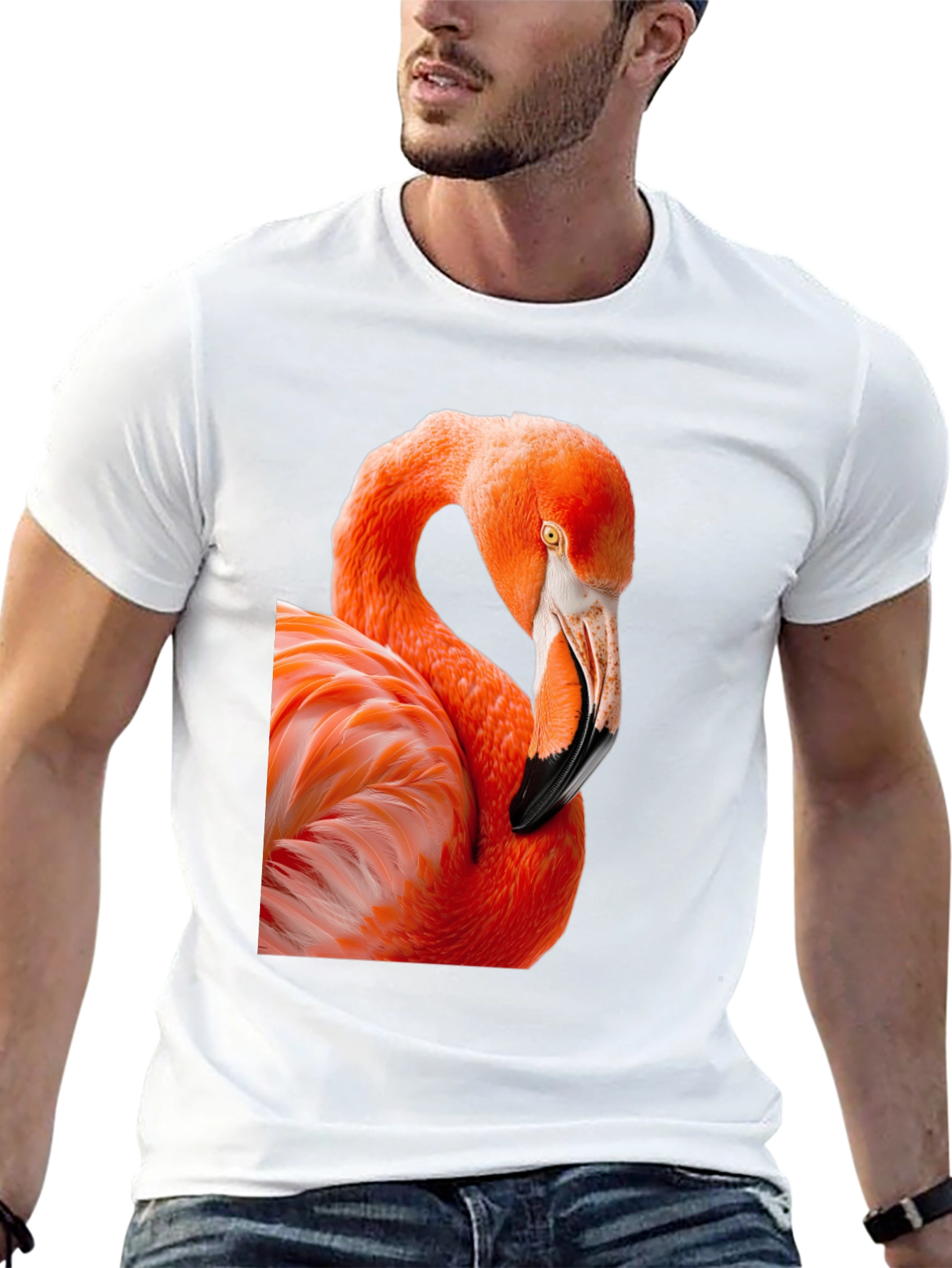 Flamingo Graphic T-Shirt