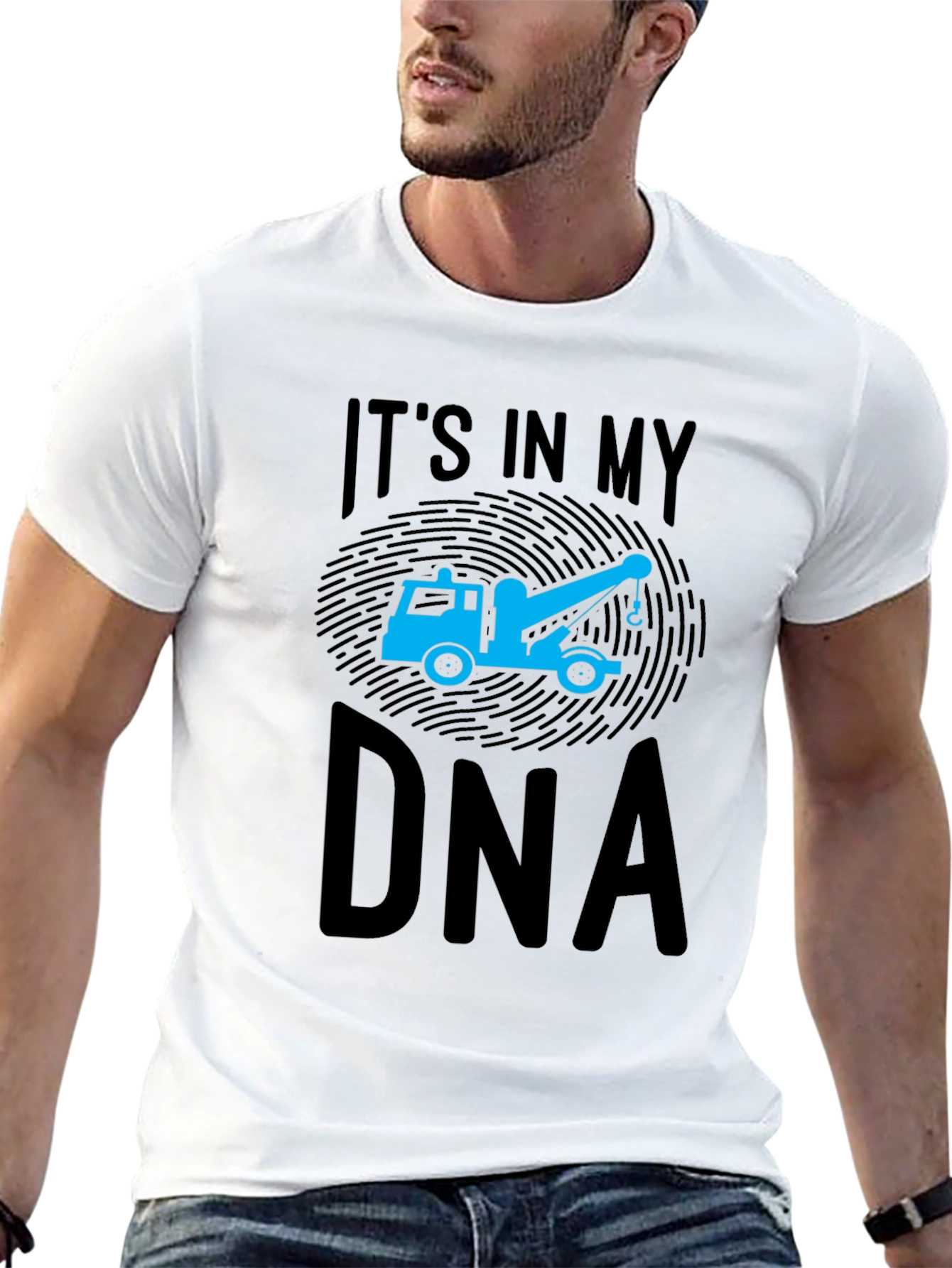 Its In My DNA Tow Truck T-Shirt