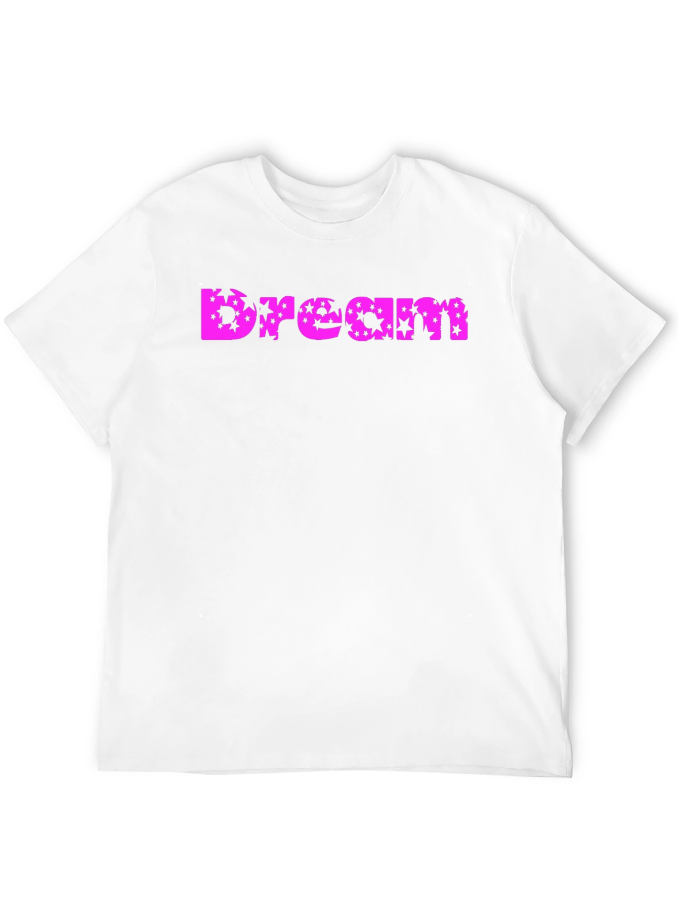 Dream Star Print T-Shirt - Black