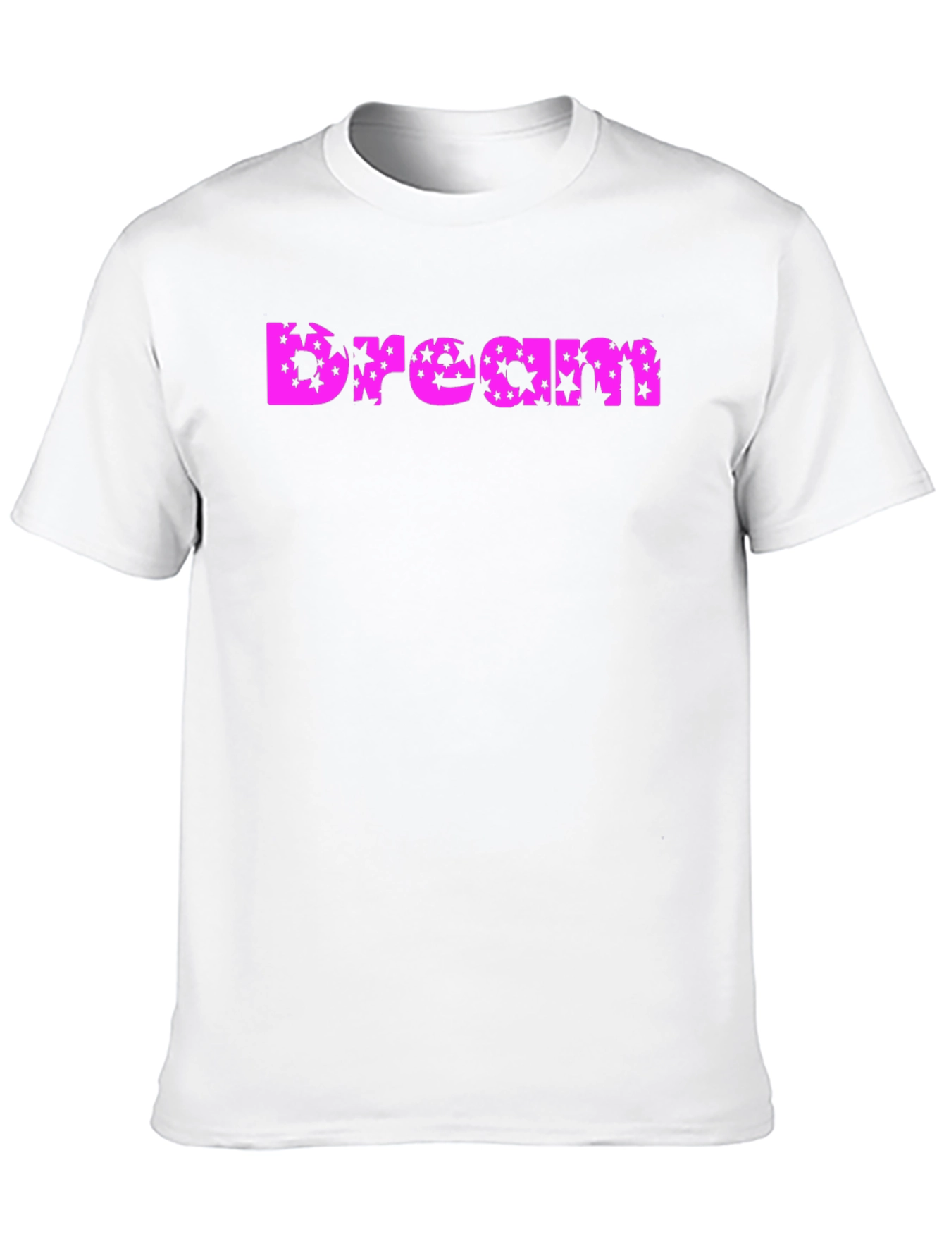 Dream Star Print T-Shirt - Black