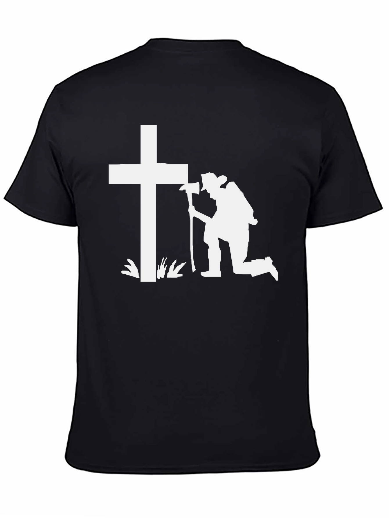 Faithful Firefighter Graphic Tee