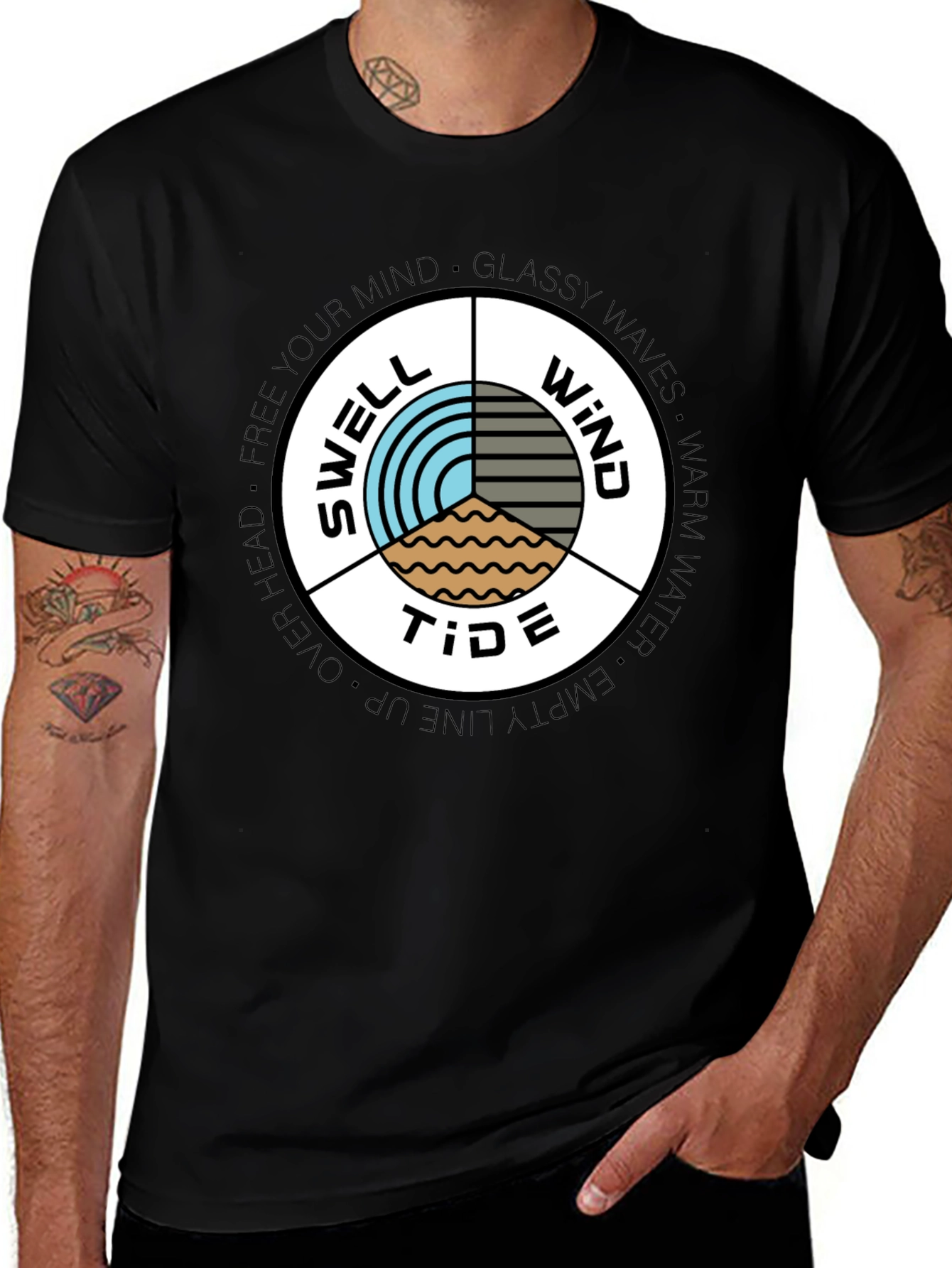 Swell Wind Tide Graphic Tee